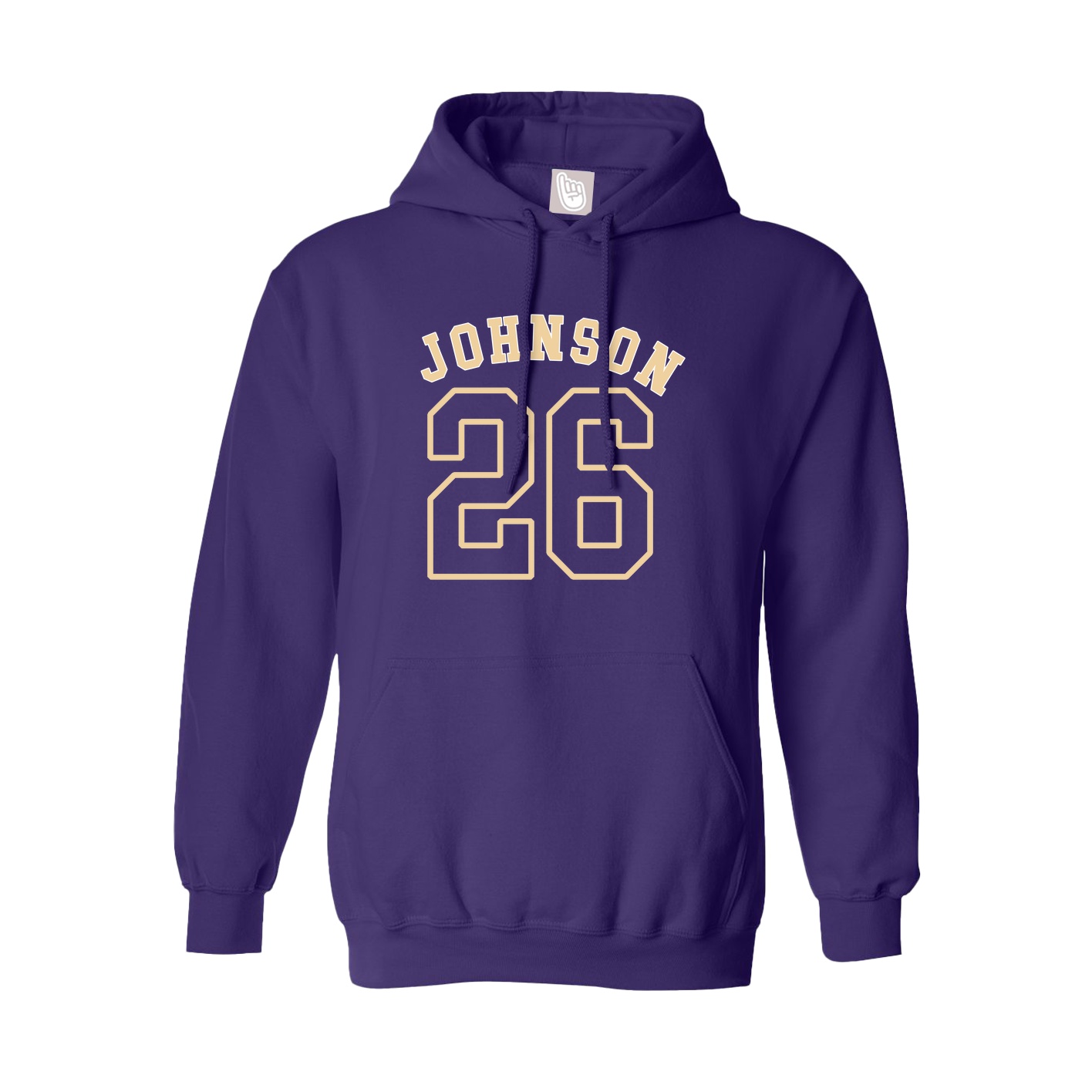 Hoodie — Shirsey Arch in Purple