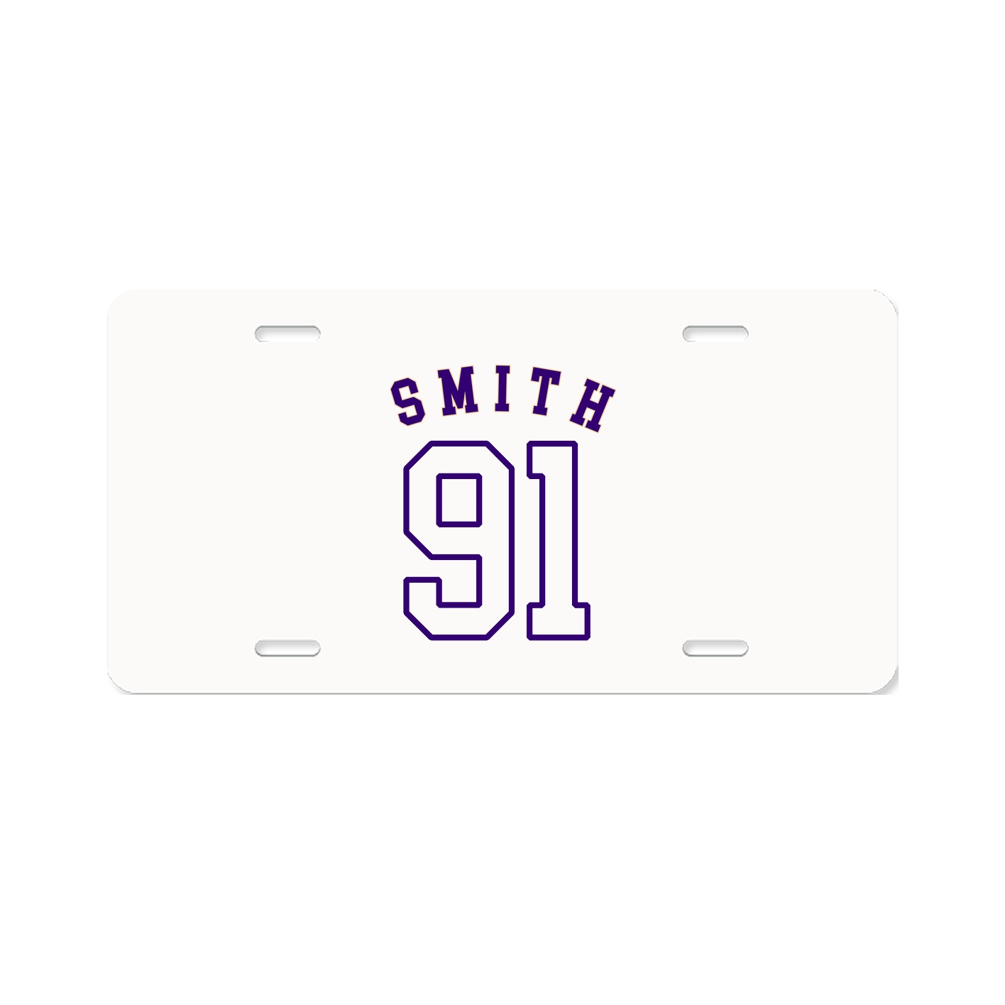 License Plate — Shirsey Arch in Classic
