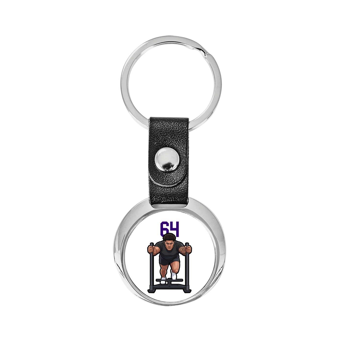 Key Chain — Number Top in Classic