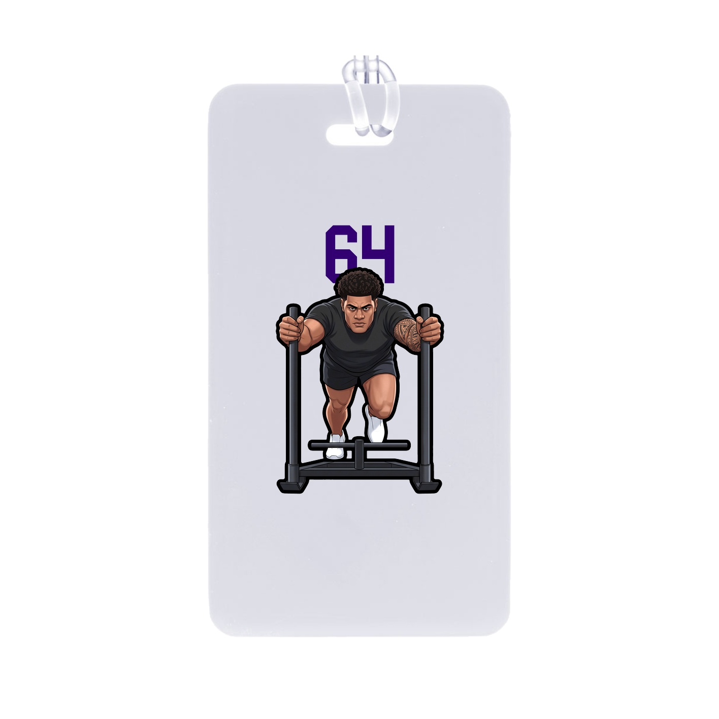 Bag Tag — Number Top in Classic