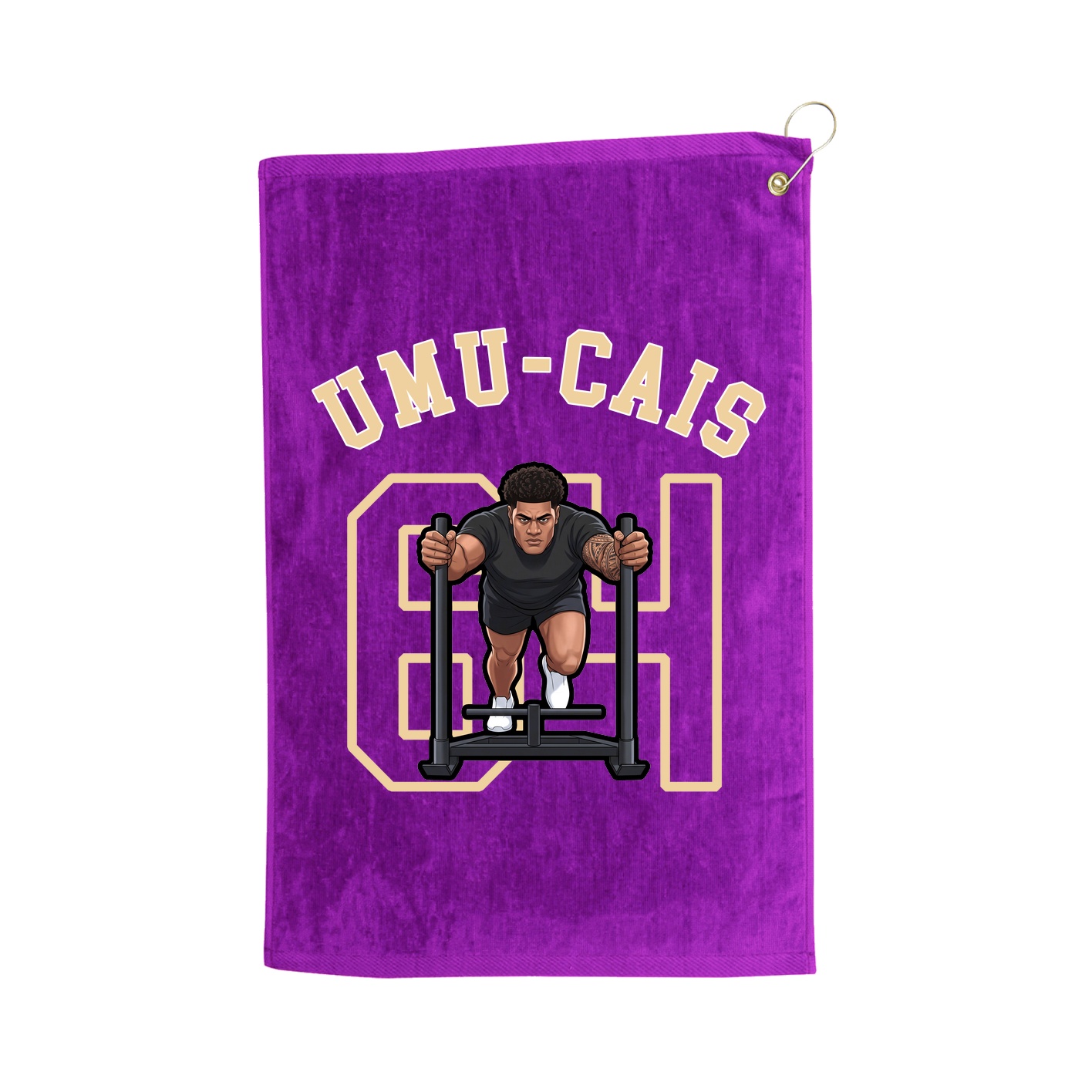 Golf Towel — Shirsey Arch in Purple