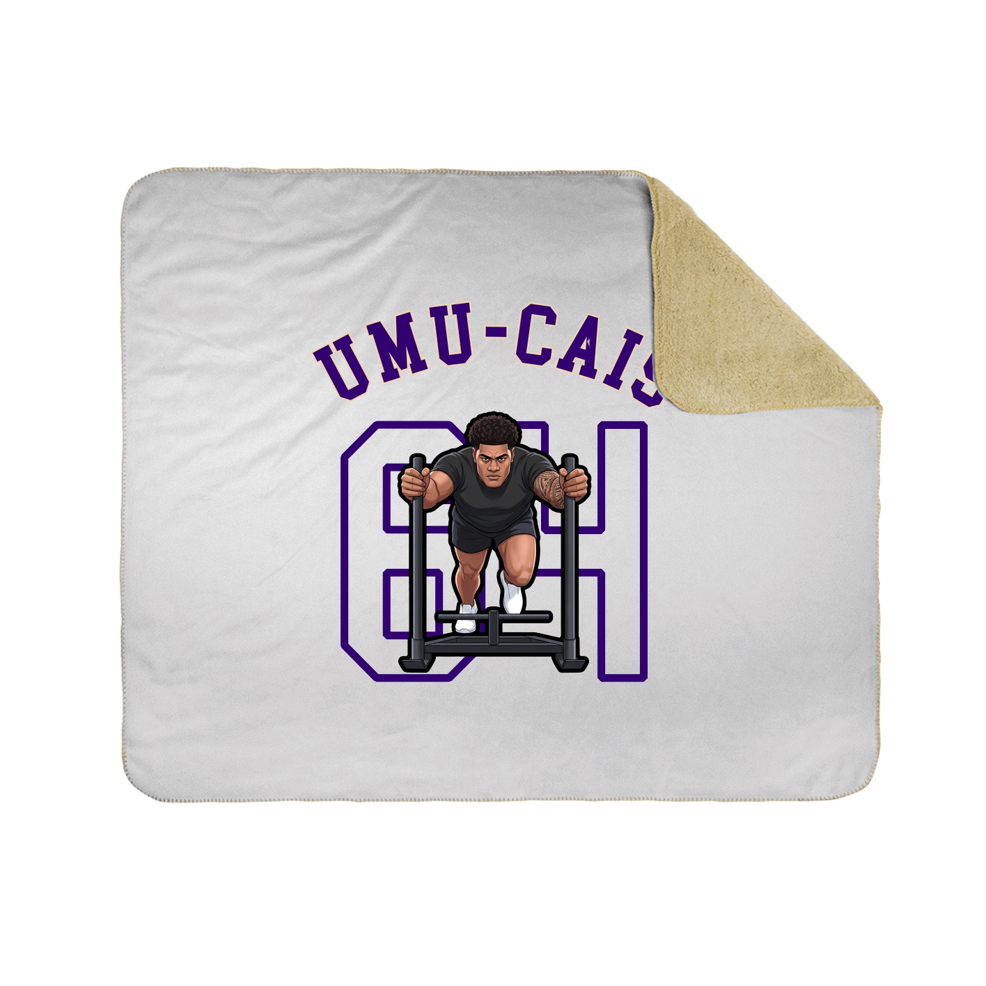 Throw Blanket — Shirsey Arch in White