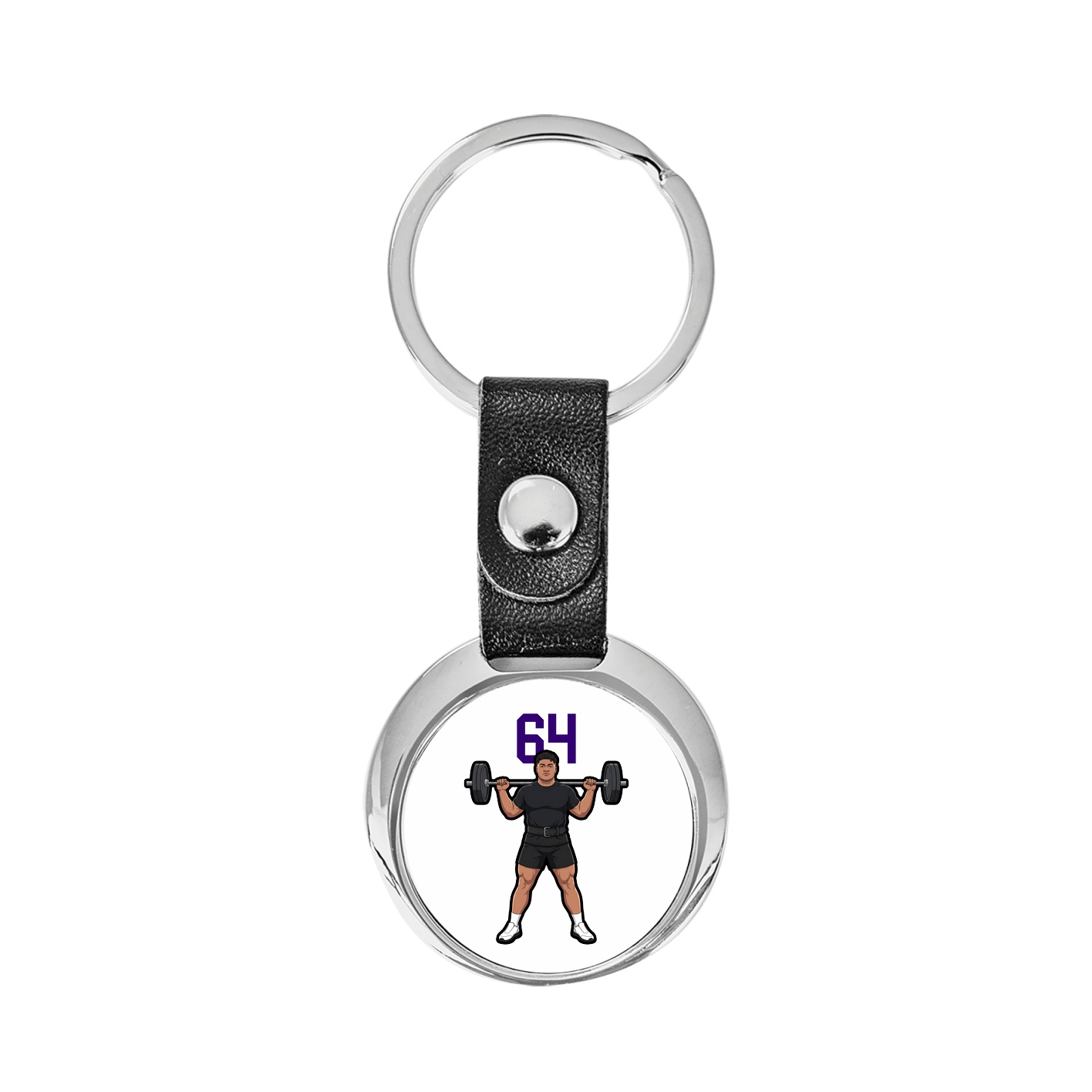 Key Chain — Number Top in Classic