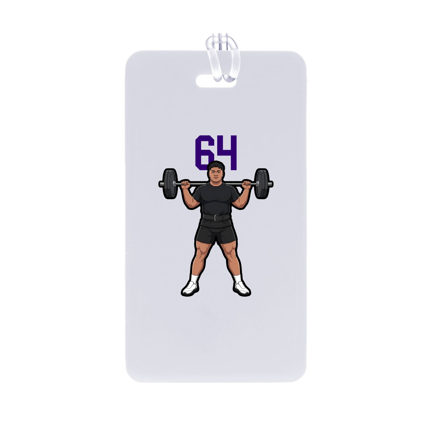 Bag Tag — Number Top in Classic