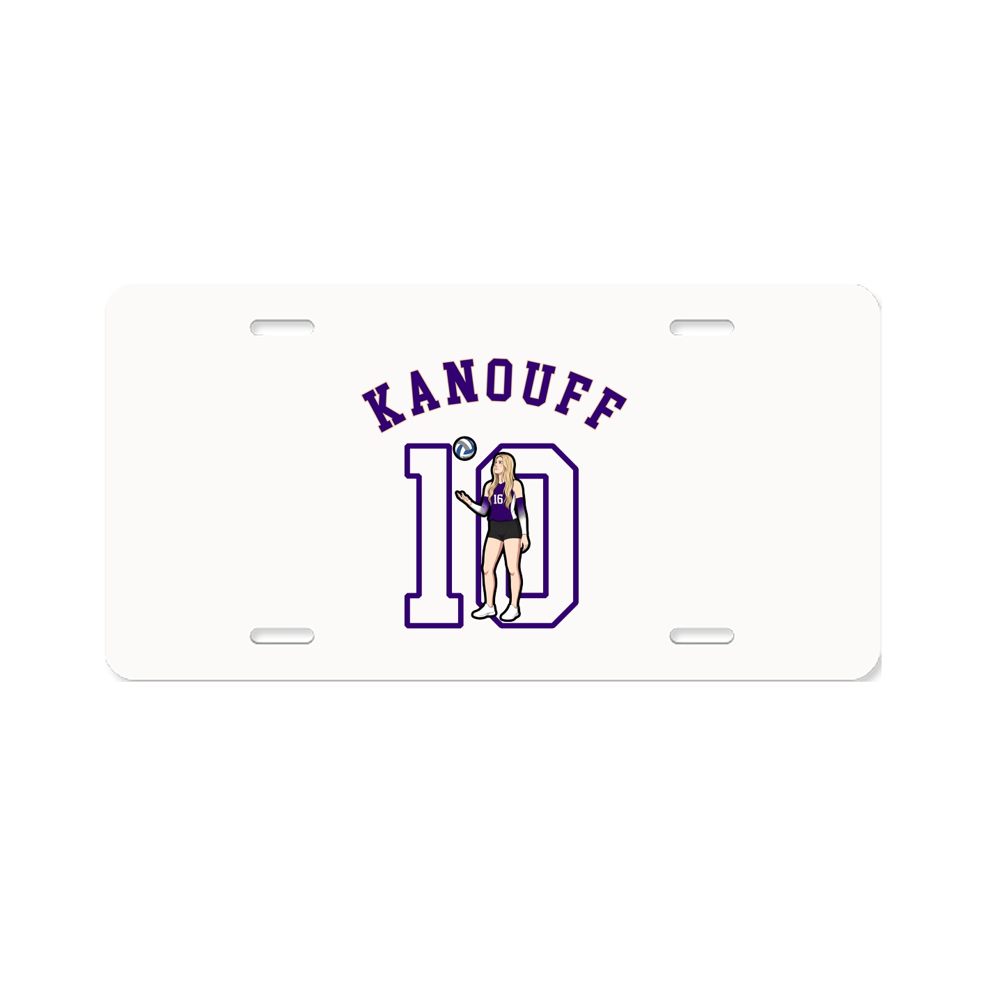 License Plate — Shirsey Arch in Classic