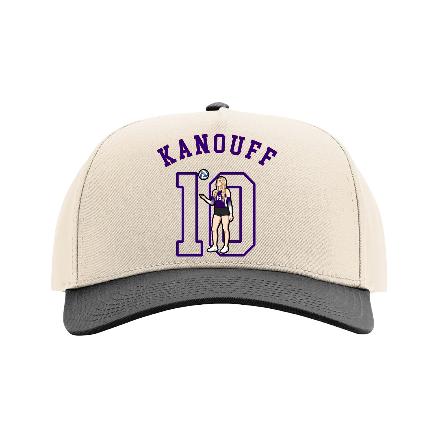 Full Fabric Five-Panel Champ Cap