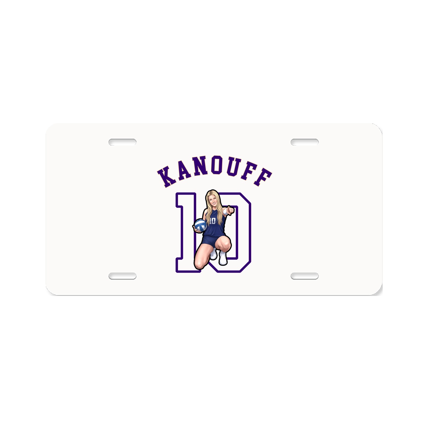 License Plate — Shirsey Arch in Classic