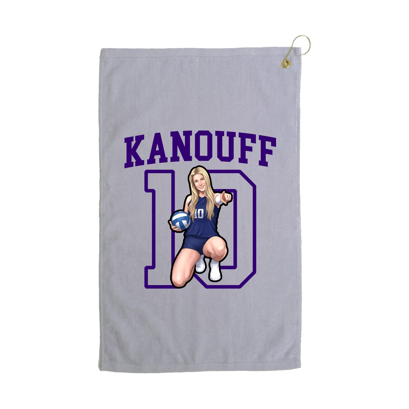 Golf Towel — Shirsey in Grey