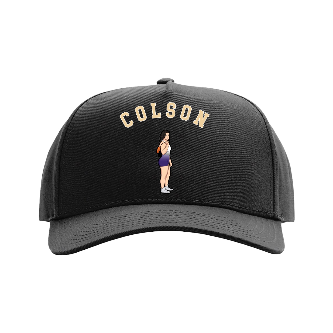 Full Fabric Five-Panel Champ Cap