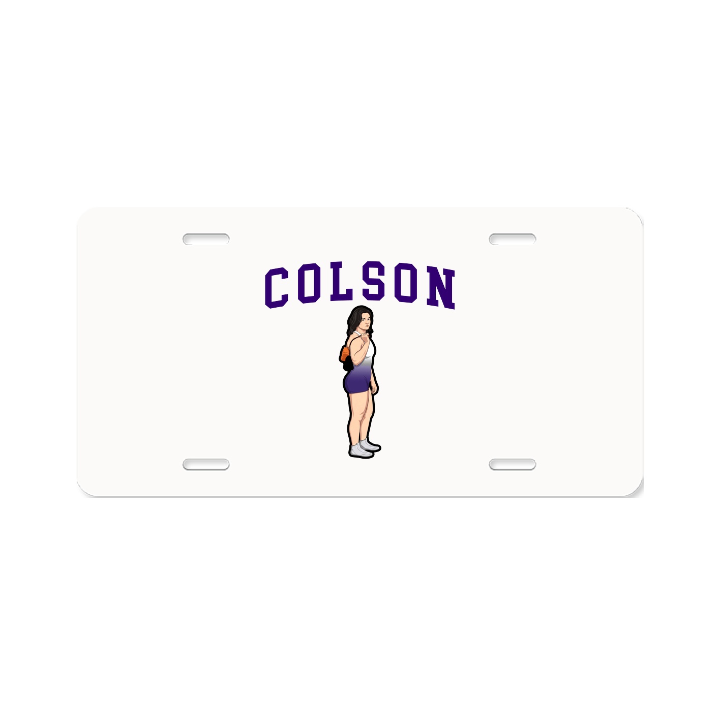 License Plate — Shirsey in Classic