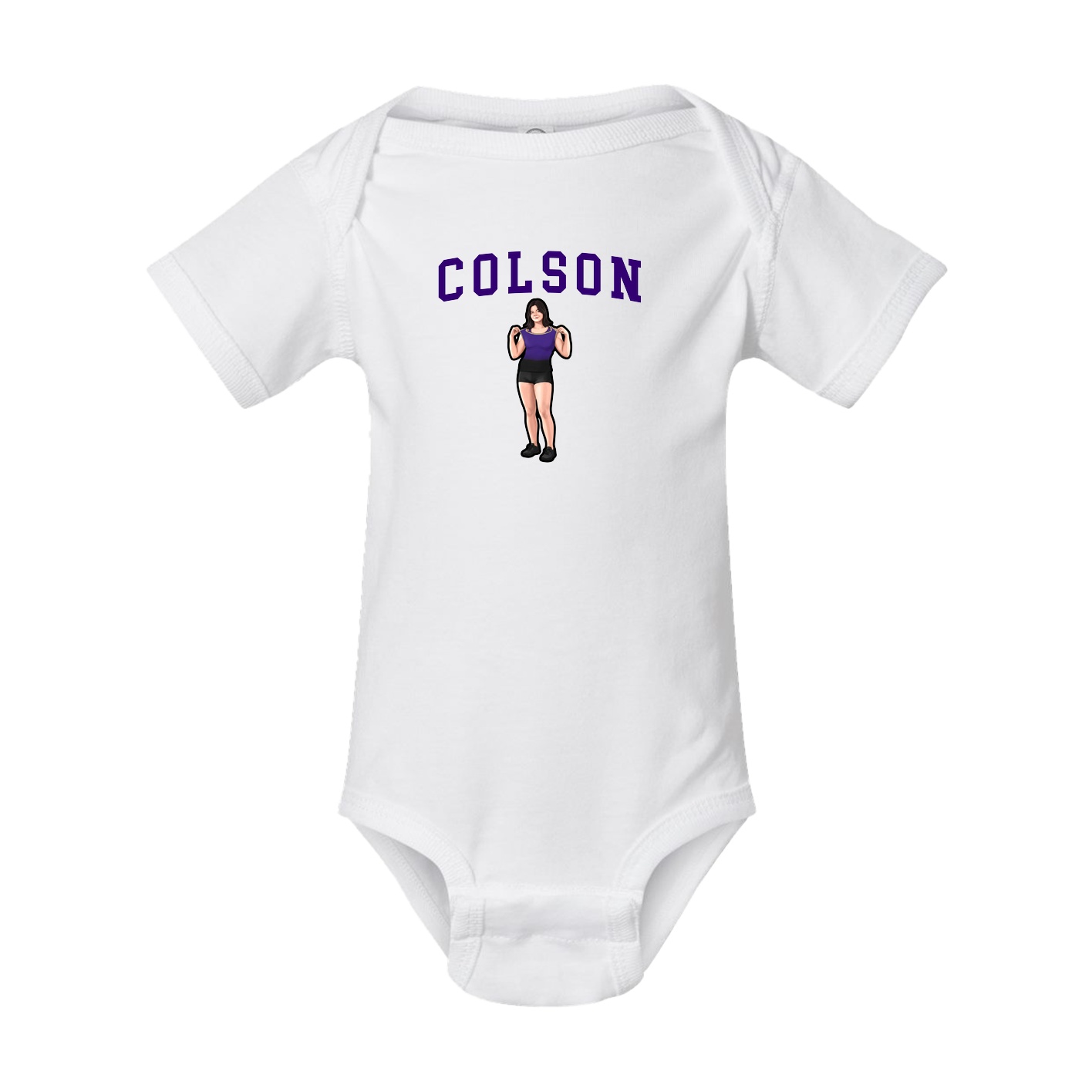Baby Onesie — Shirsey in White
