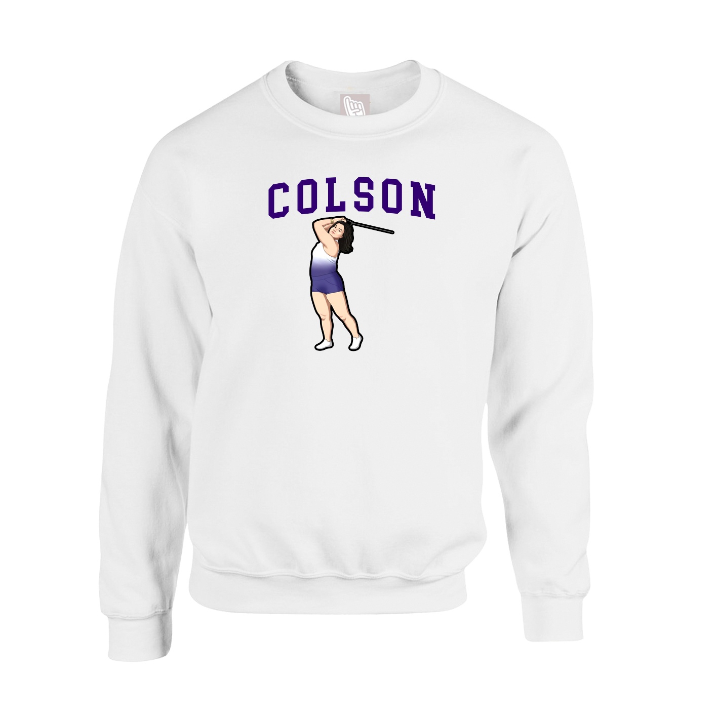 Fleece Crew — Shirsey in White