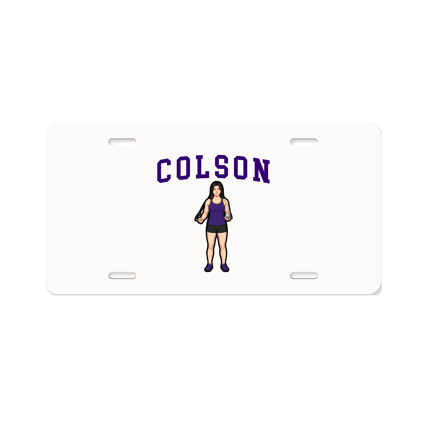 License Plate — Shirsey in Classic