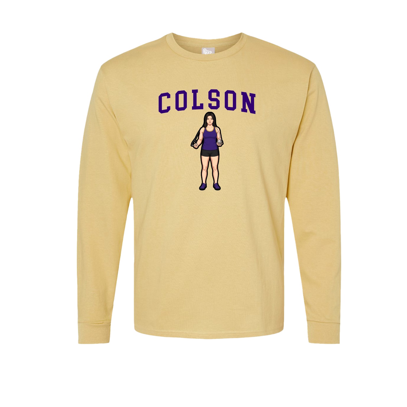 Long Sleeve Tee — Shirsey in Vegas Gold