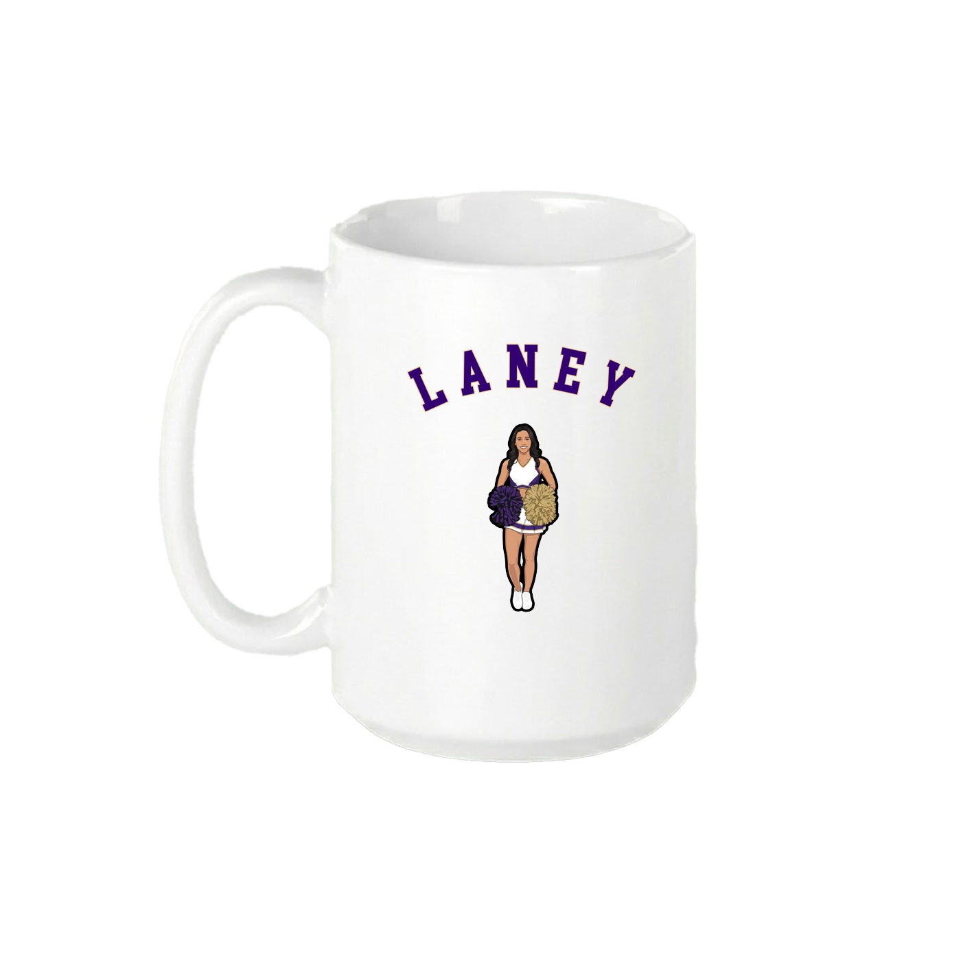 15oz Coffee Mug — Shirsey Arch in White