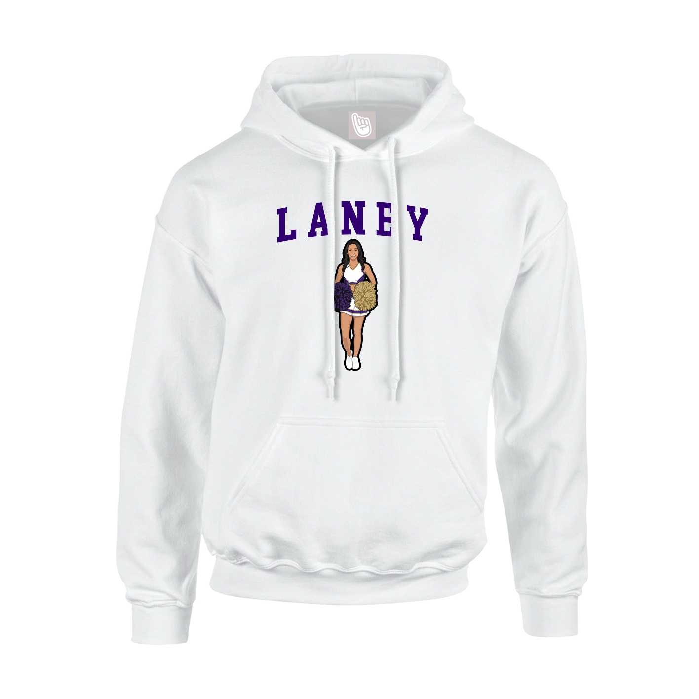 Hoodie — Shirsey in White