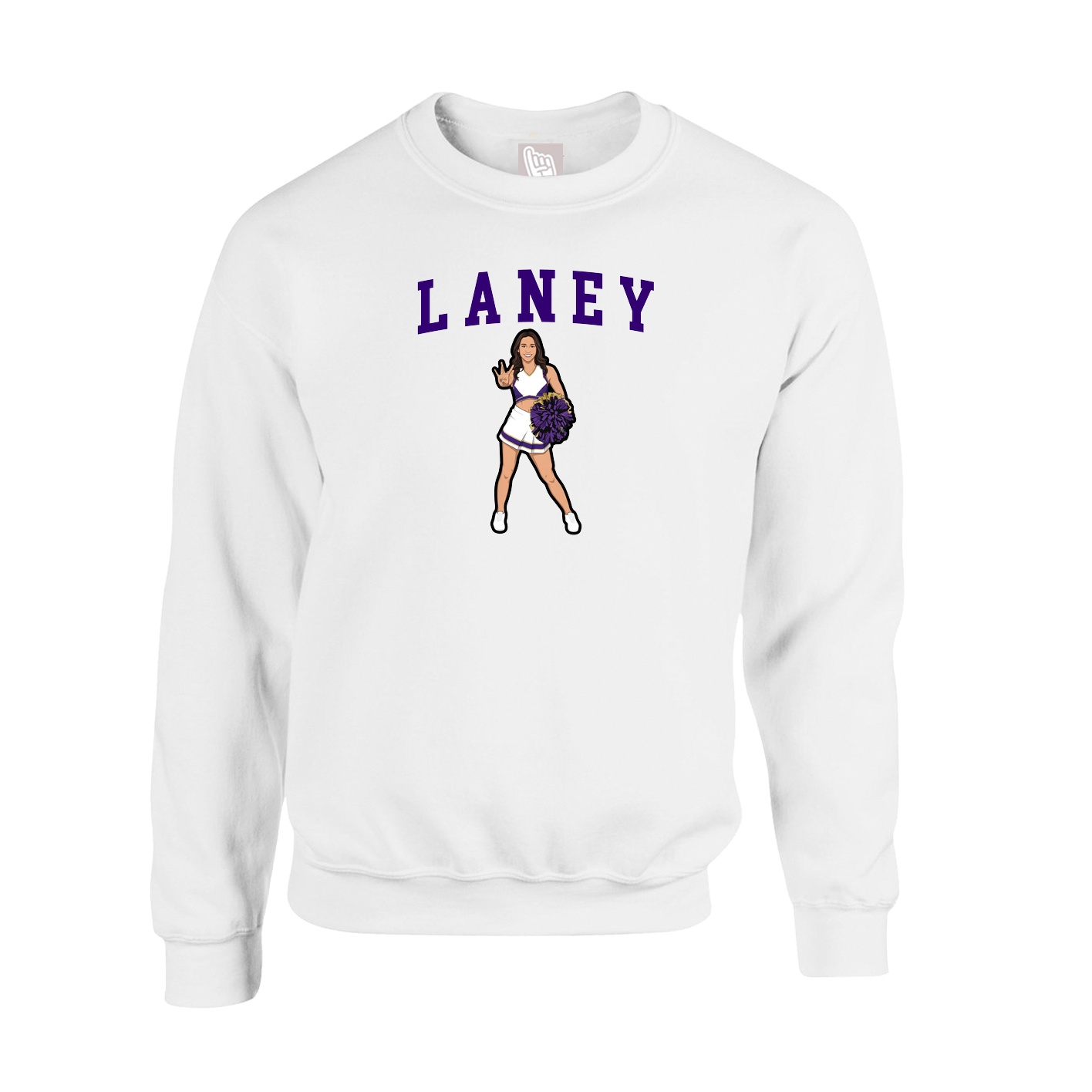 Fleece Crew — Shirsey in White