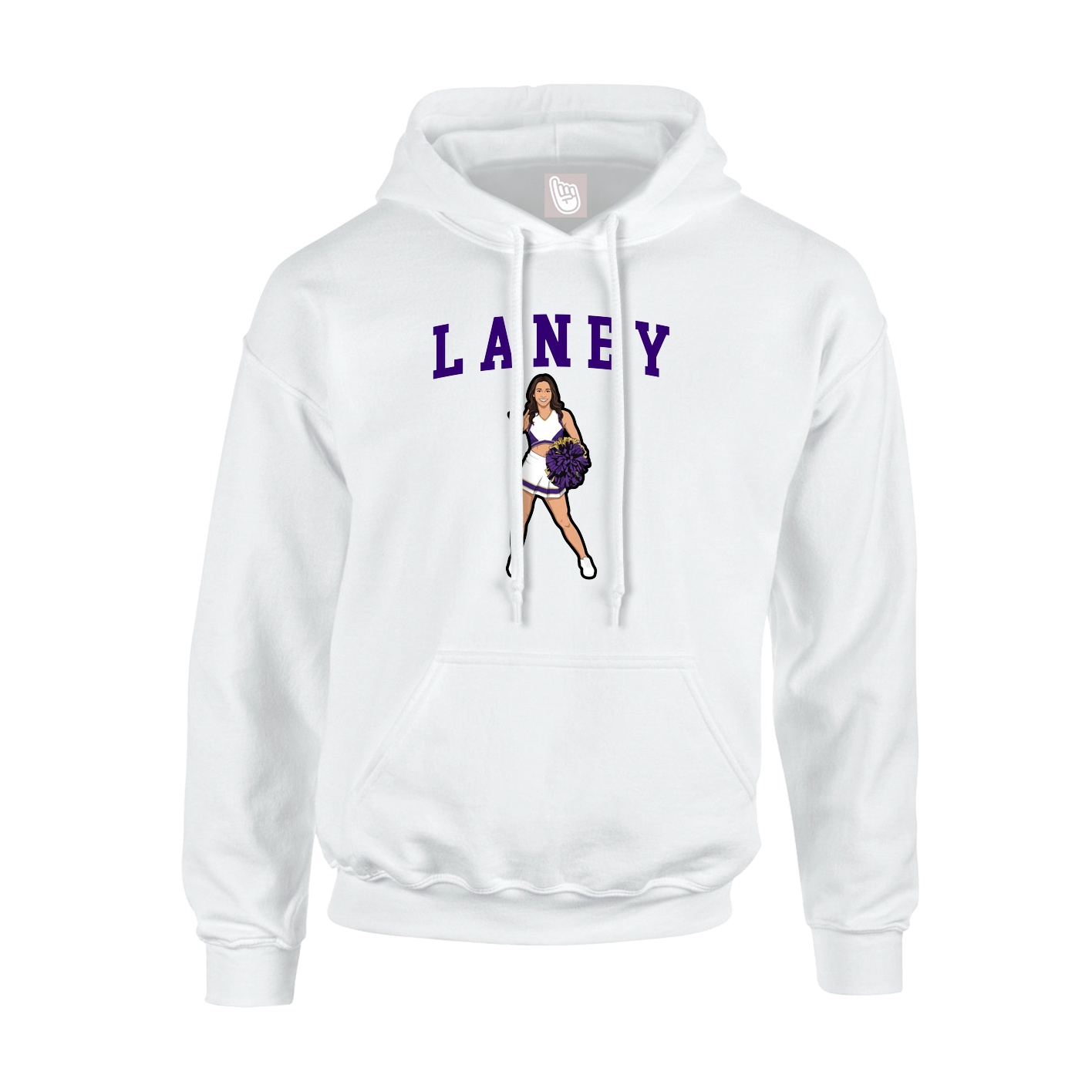 Youth Hoodie — Shirsey in White