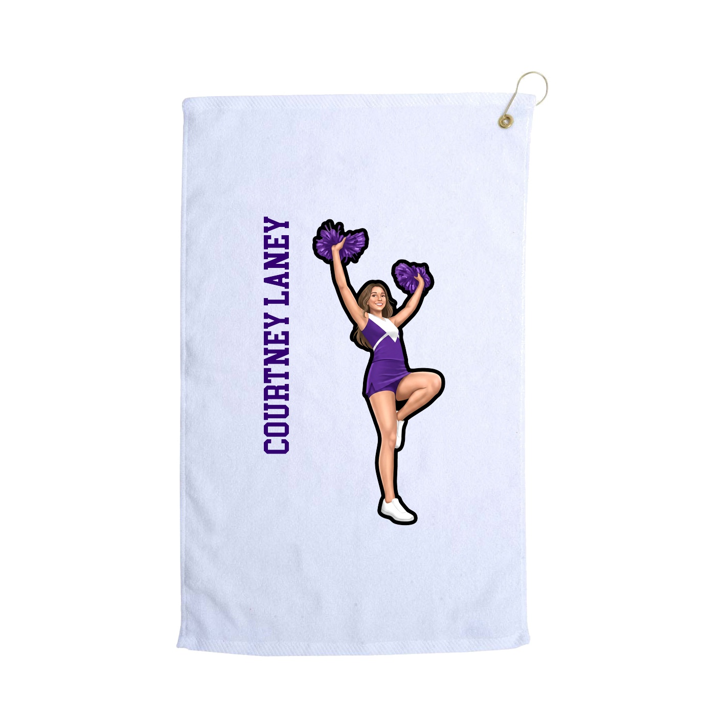 Terry Velour Golf Towel