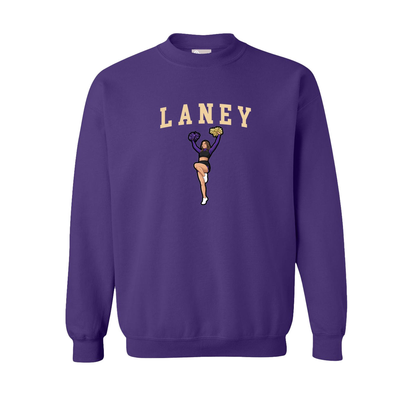 Fleece Crew — Shirsey in Purple