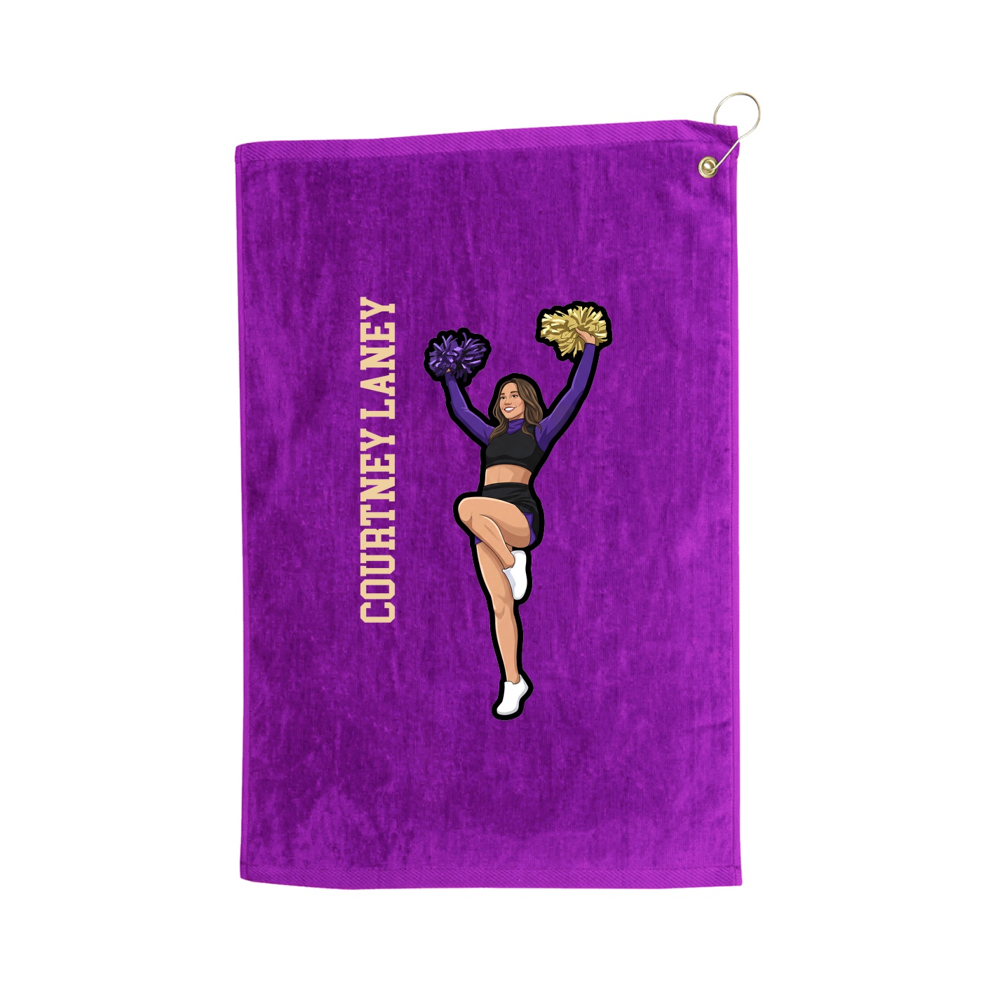 Terry Velour Golf Towel
