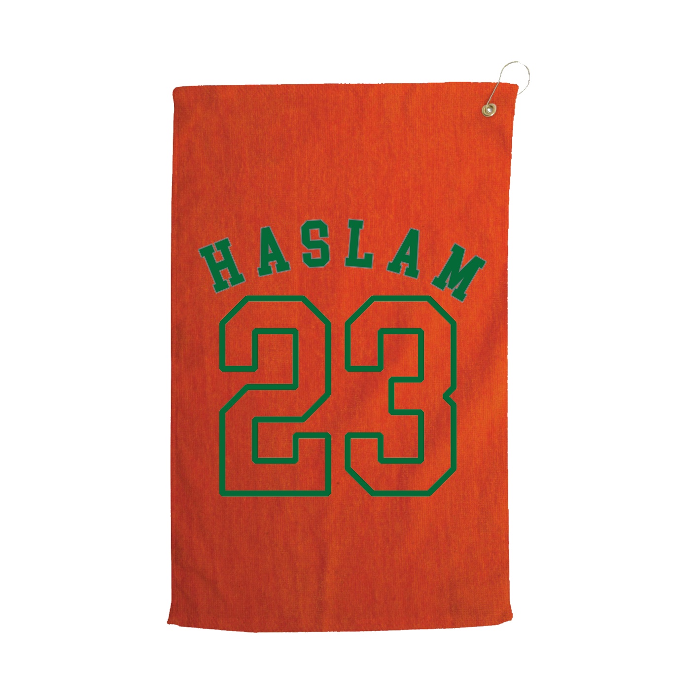 Golf Towel — Shirsey Arch in Orange