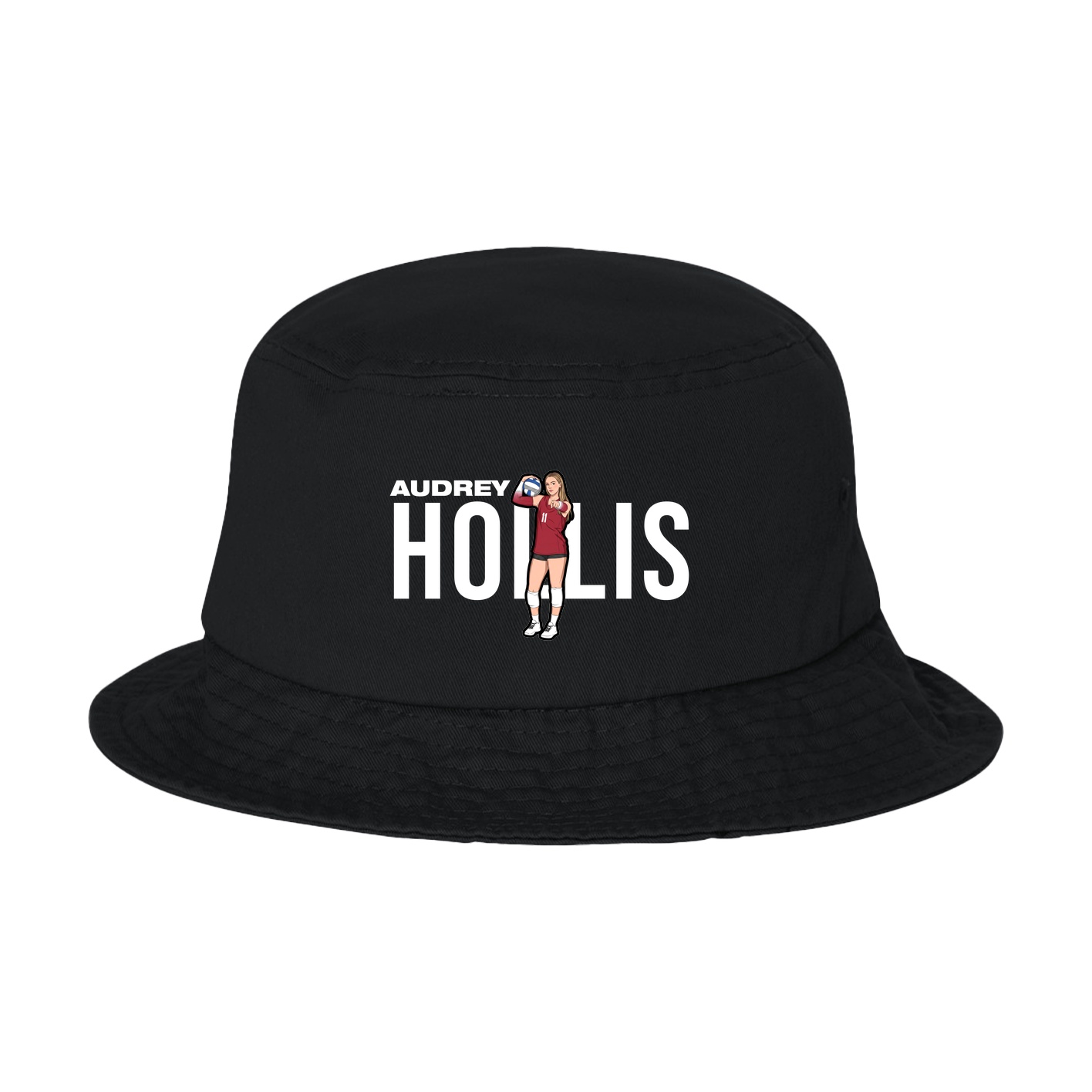 Bucket Cap — Player Name in Black