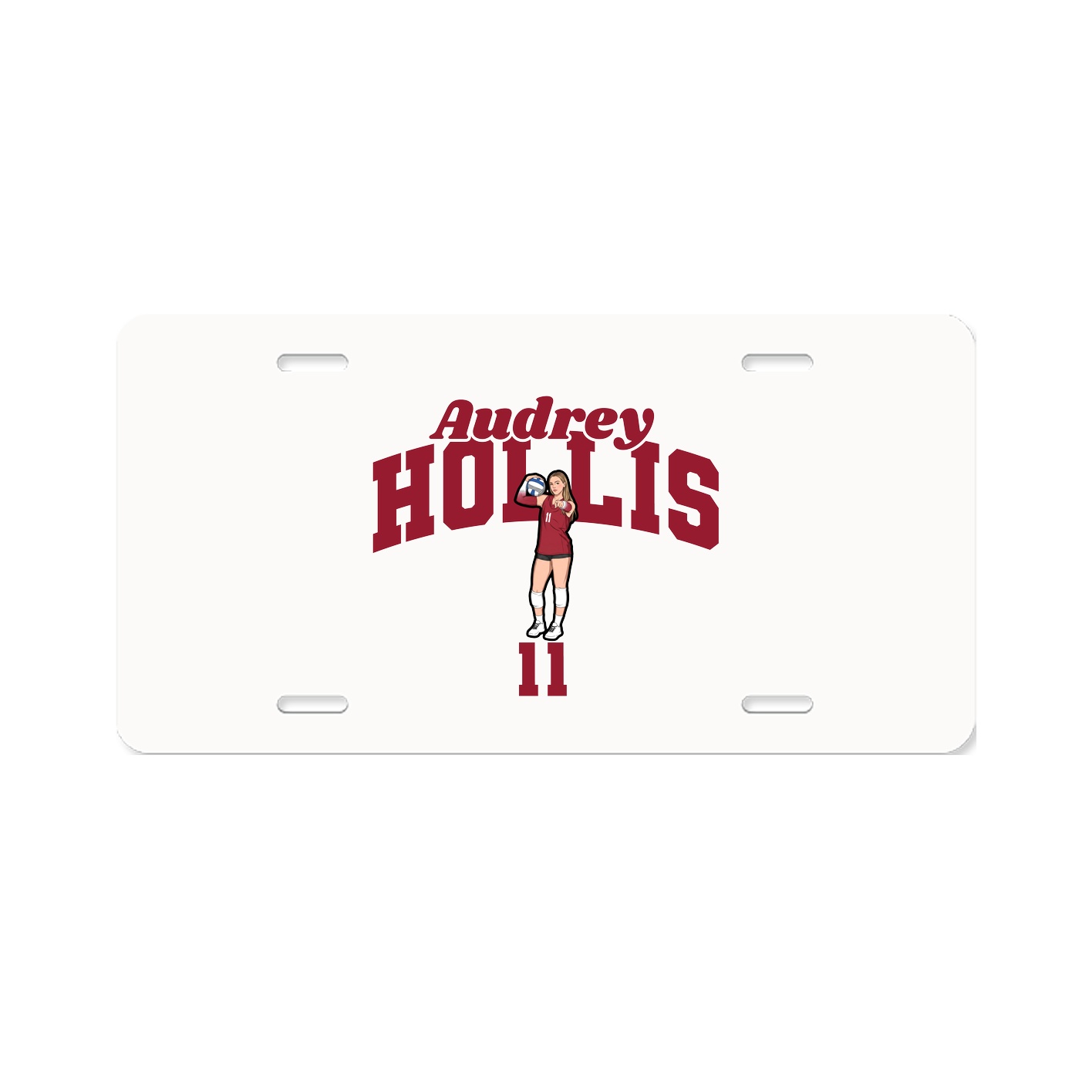 License Plate — Signature Arch in Classic