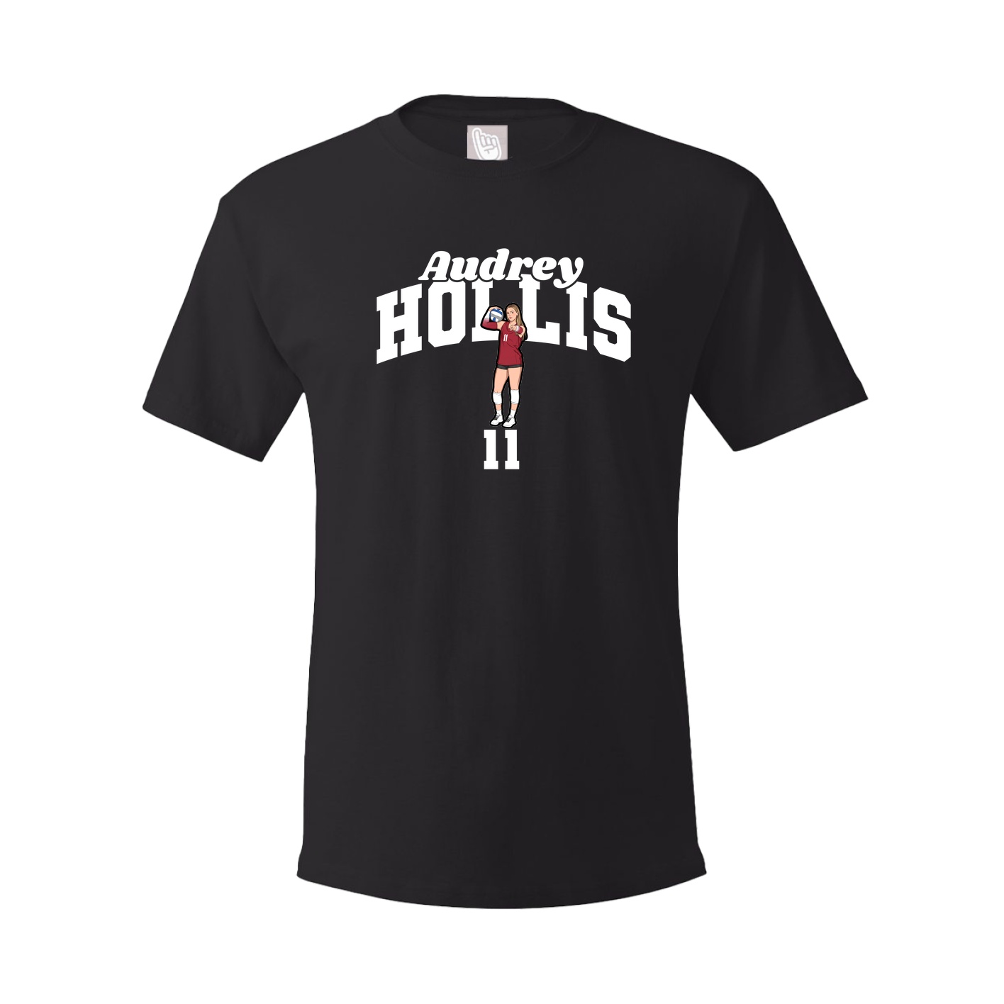 Youth Tee — Signature Arch in Black