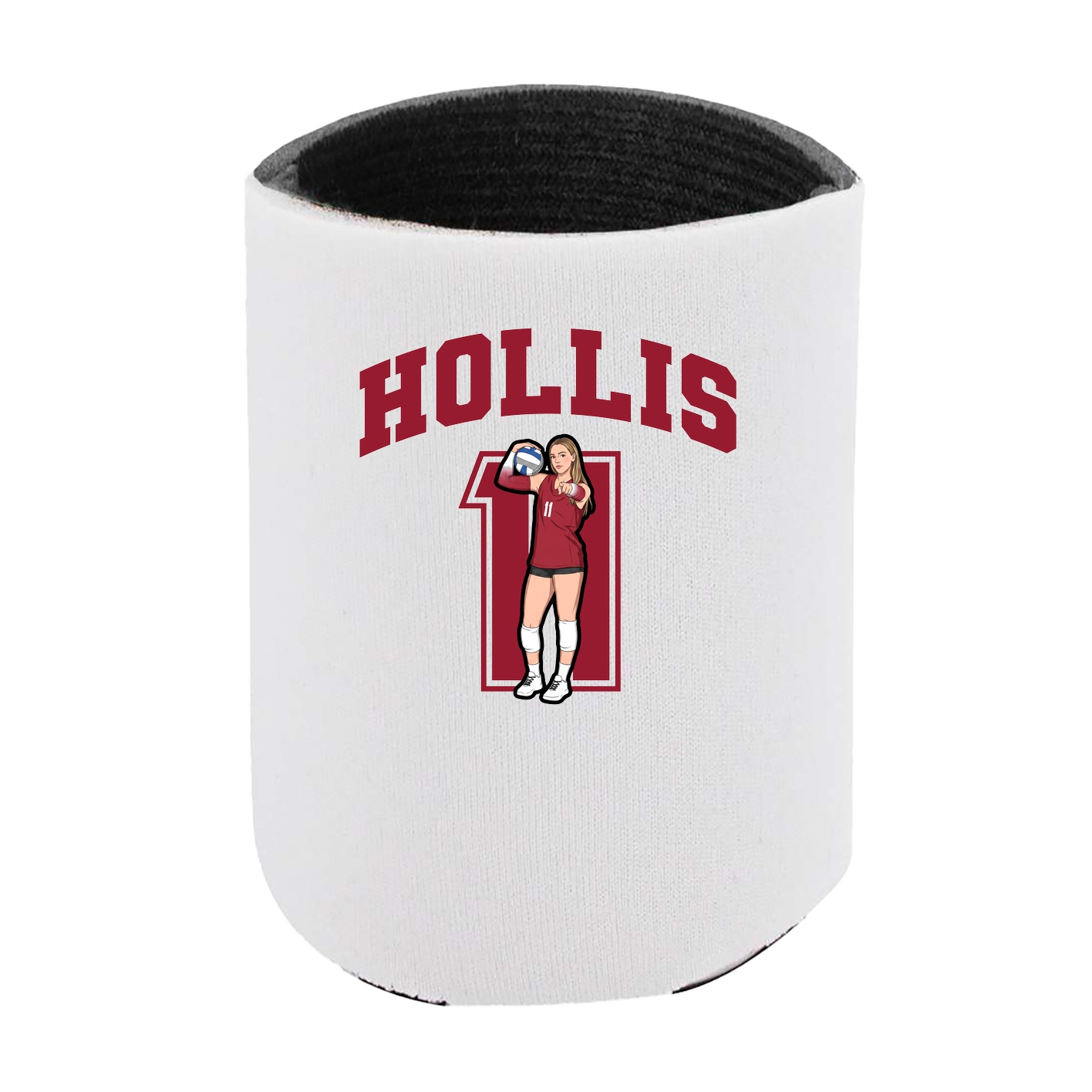 Can Holder — Number in White