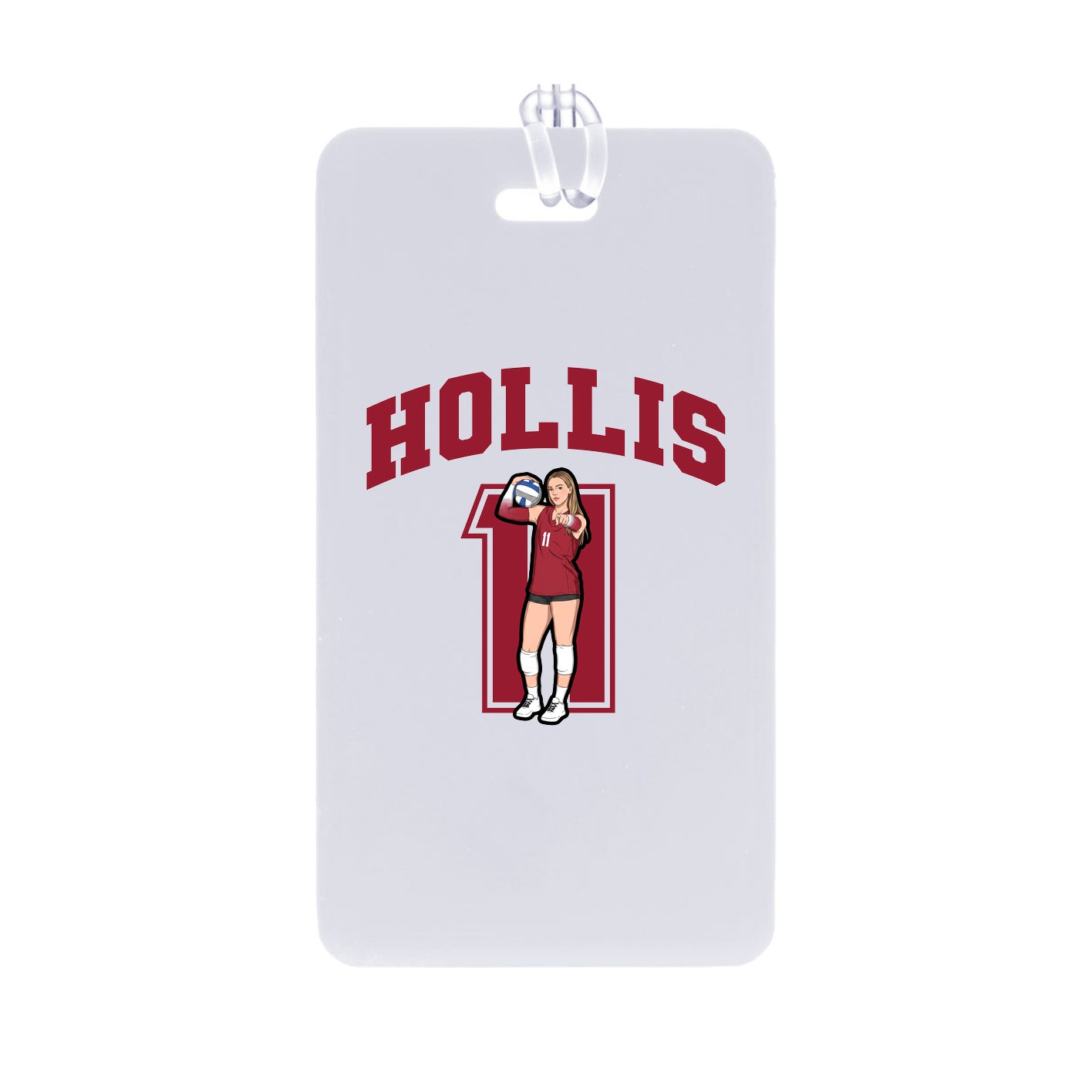 Bag Tag — Number in Classic