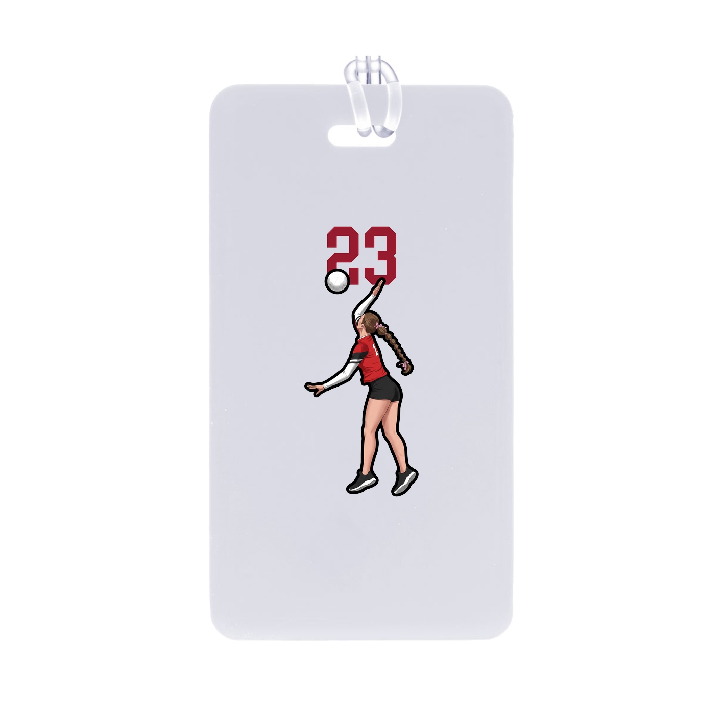 Bag Tag — Number Top in Classic