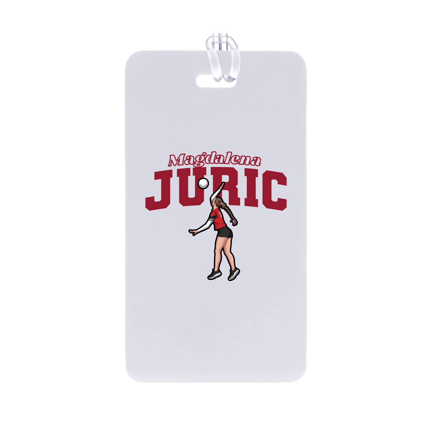 Bag Tag — Name Arch in Classic
