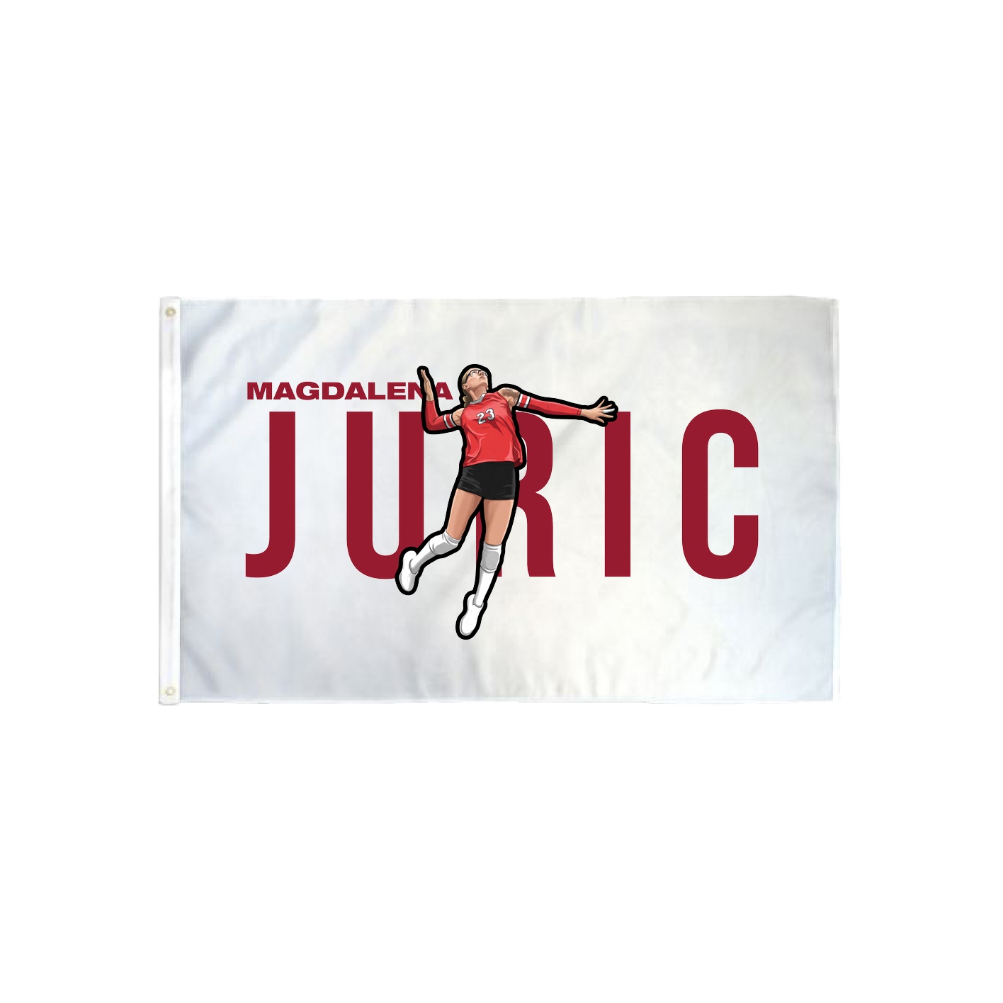 3x5 Flag — Player Name in Classic