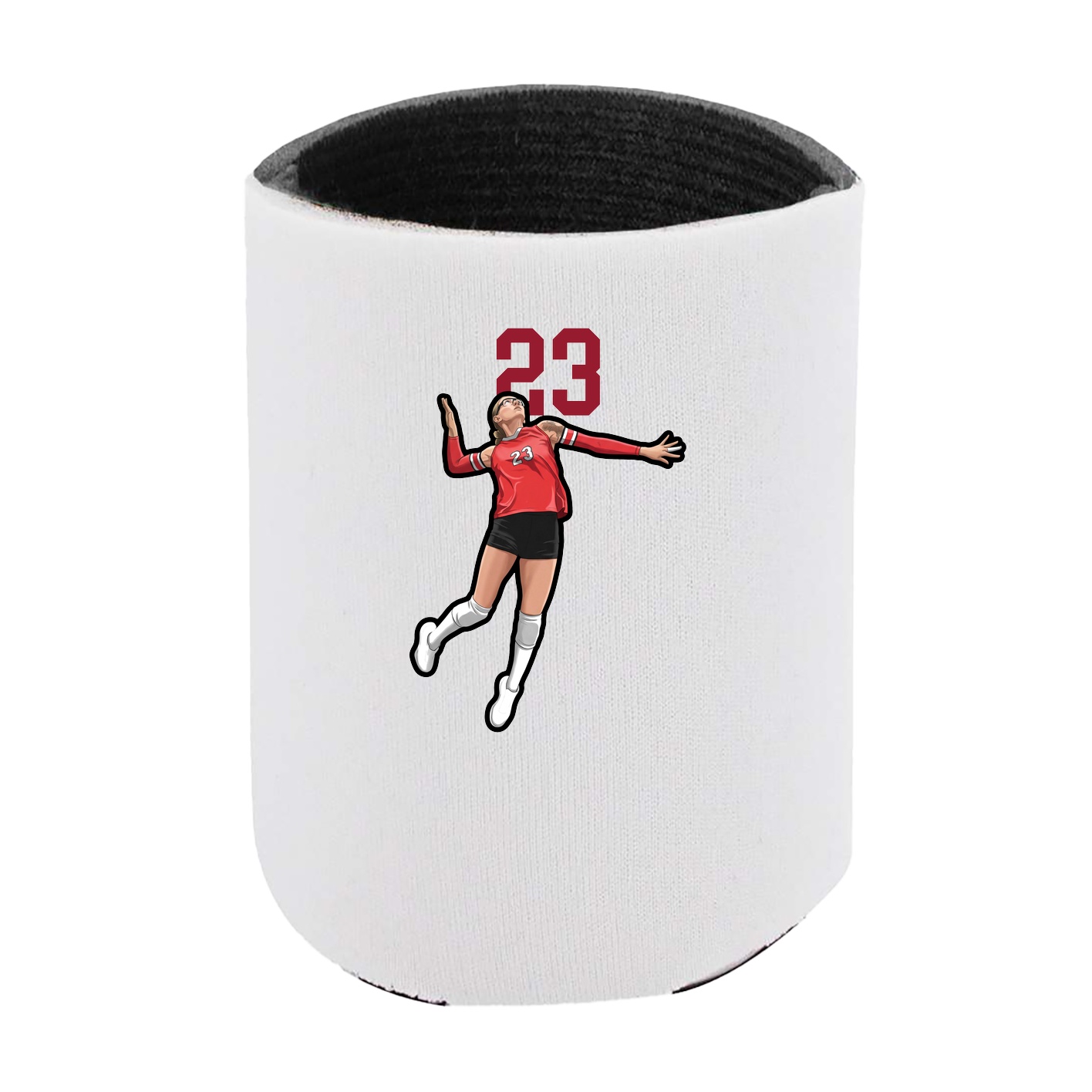 Can Holder — Number Top in White