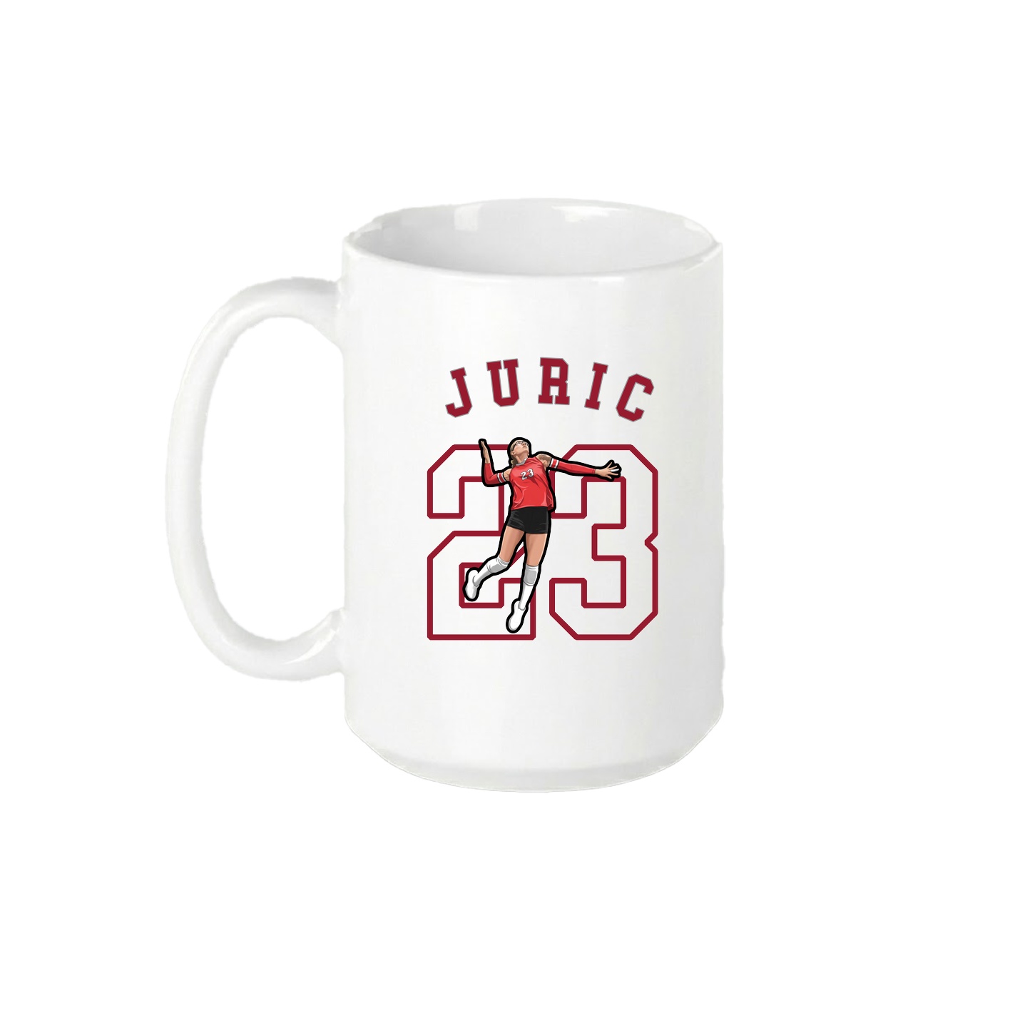 15oz Coffee Mug — Shirsey Arch in White