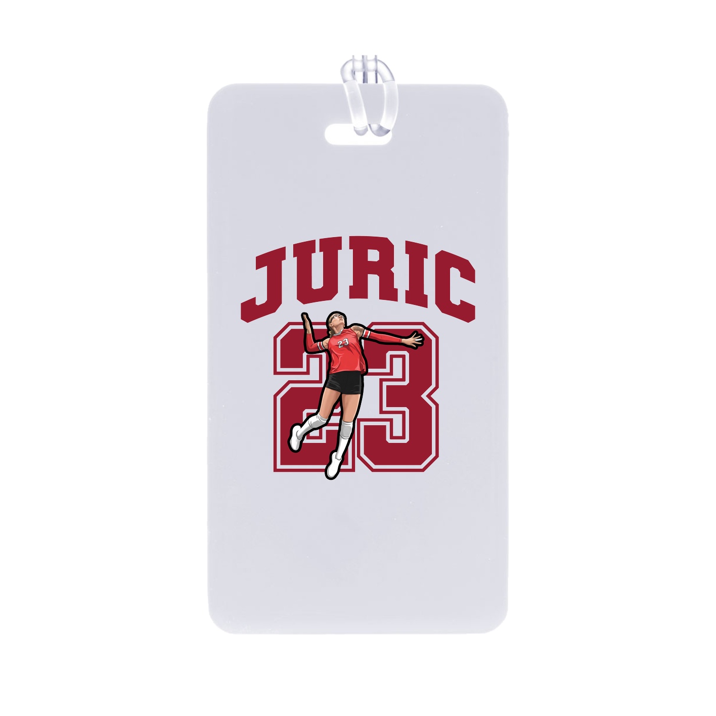 Bag Tag — Number in Classic