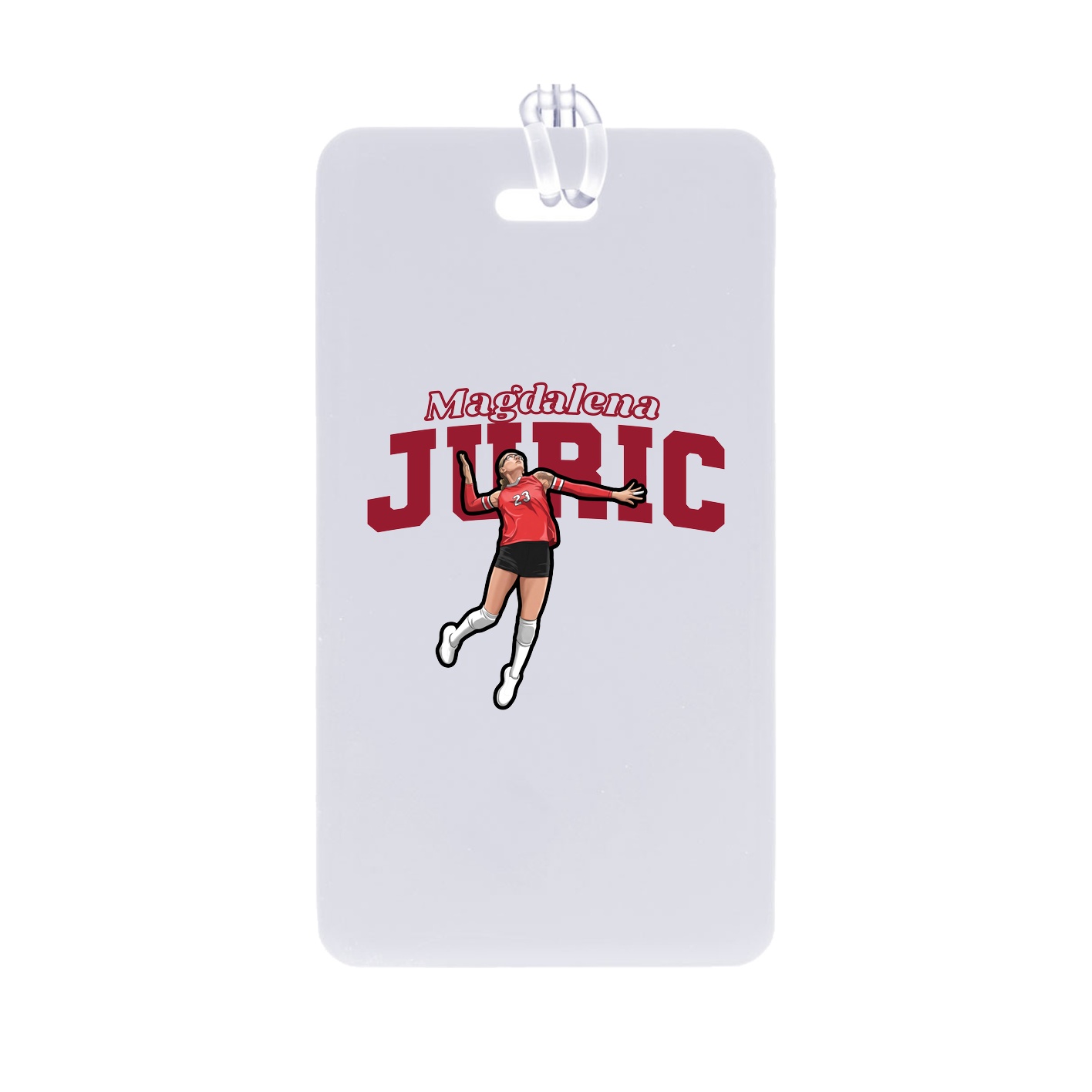 Bag Tag — Name Arch in Classic
