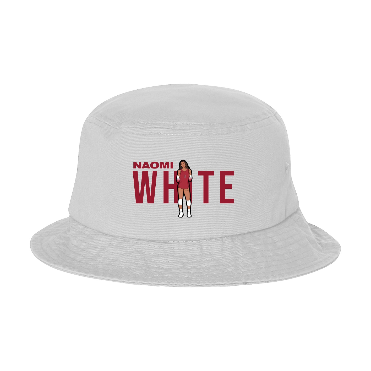 Bucket Cap — Player Name in White