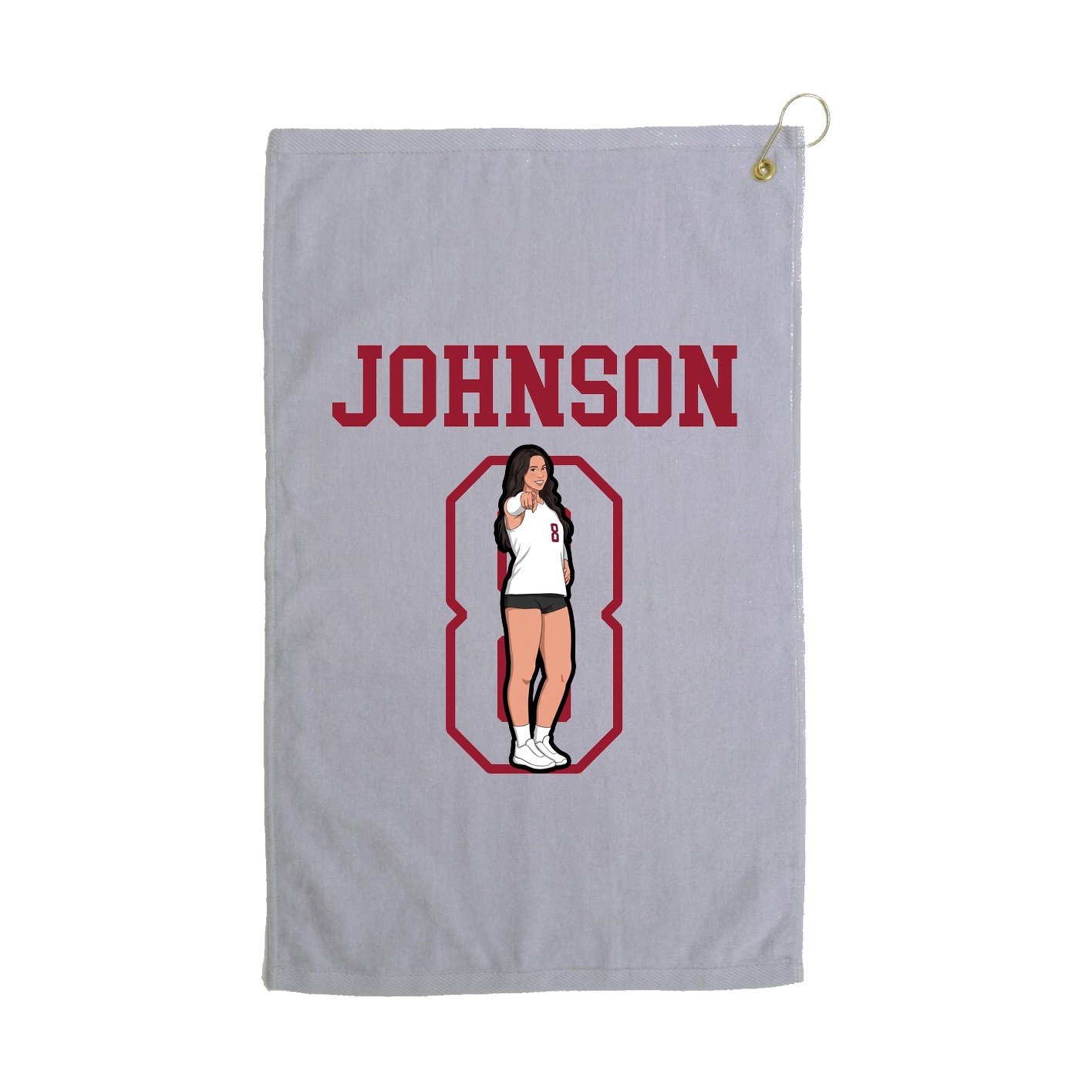 Golf Towel — Shirsey in Grey