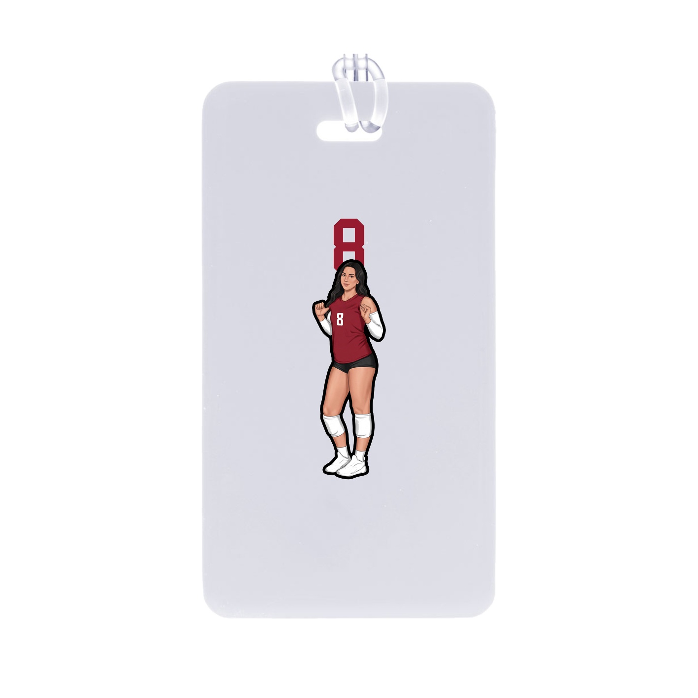 Bag Tag — Number Top in Classic