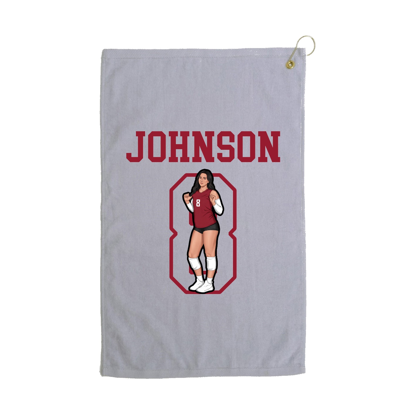 Golf Towel — Shirsey in Grey