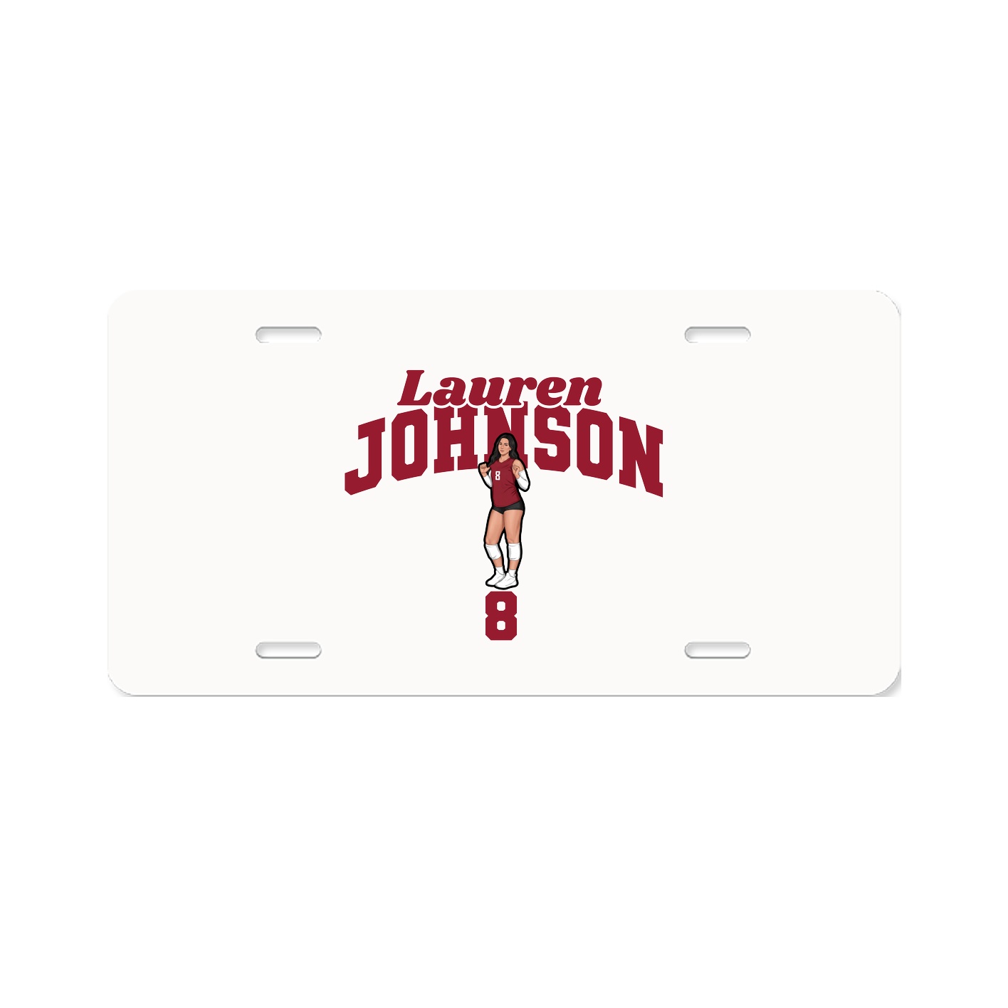 License Plate — Signature Arch in Classic