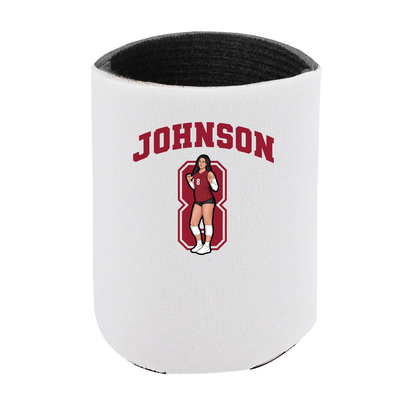 Can Holder — Number in White