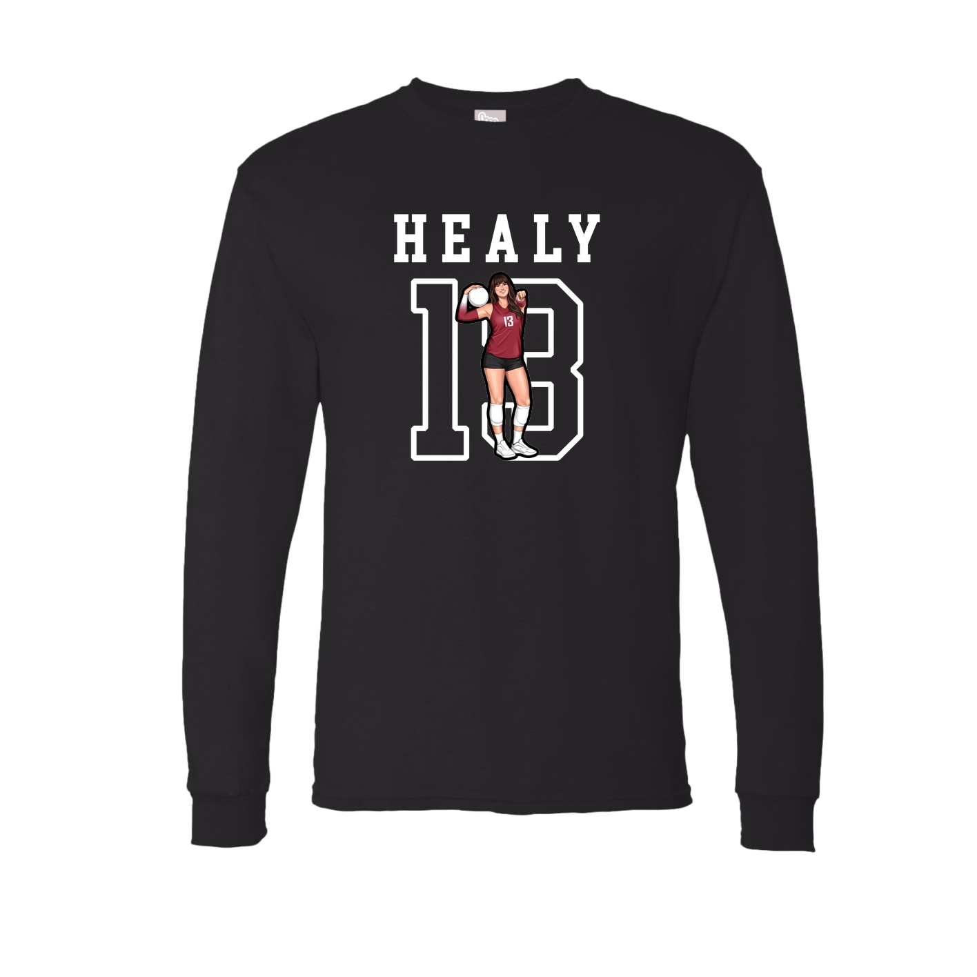 Long Sleeve Tee — Shirsey in Black