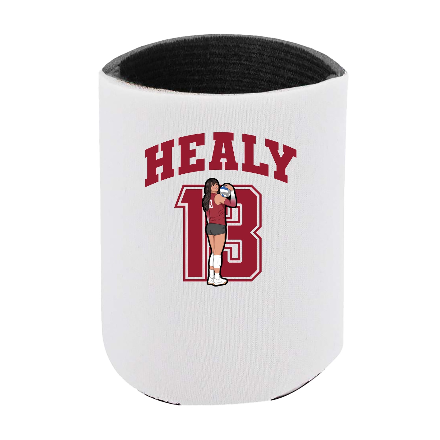 Can Holder — Number in White