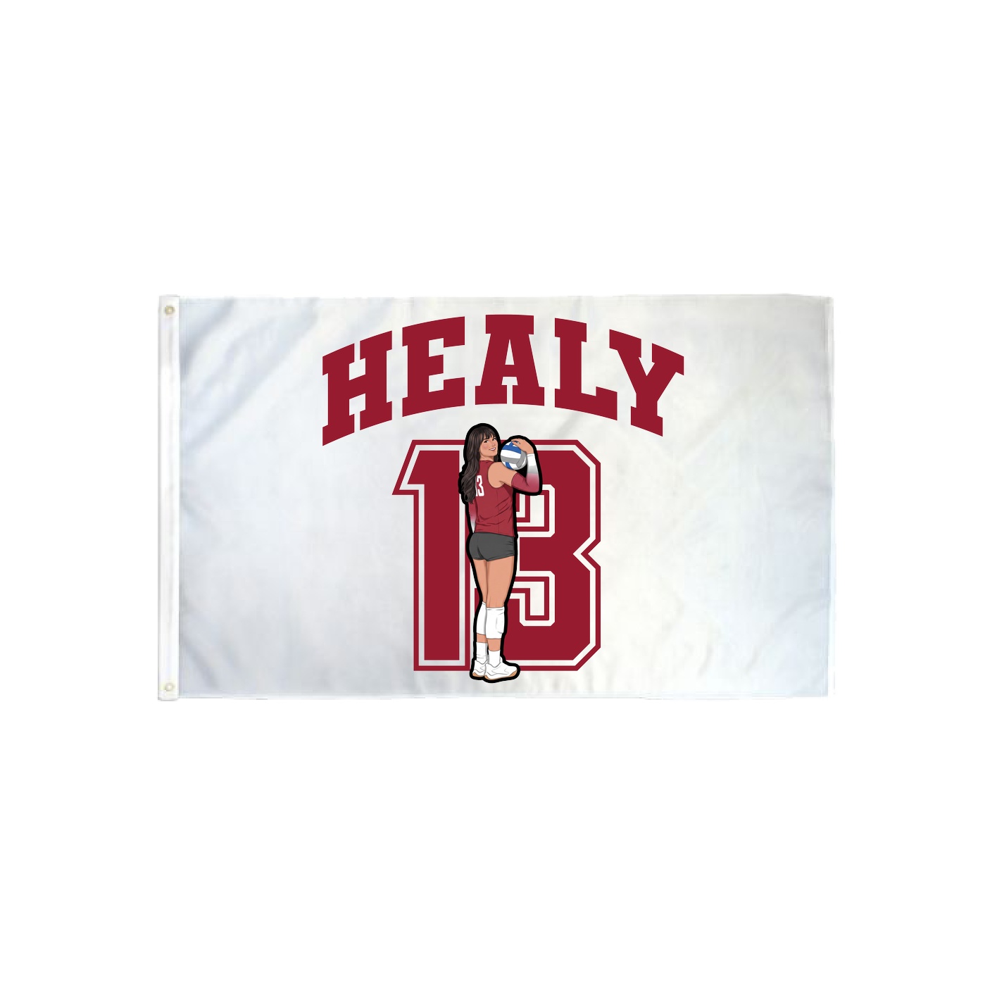 3x5 Flag — Number in Classic