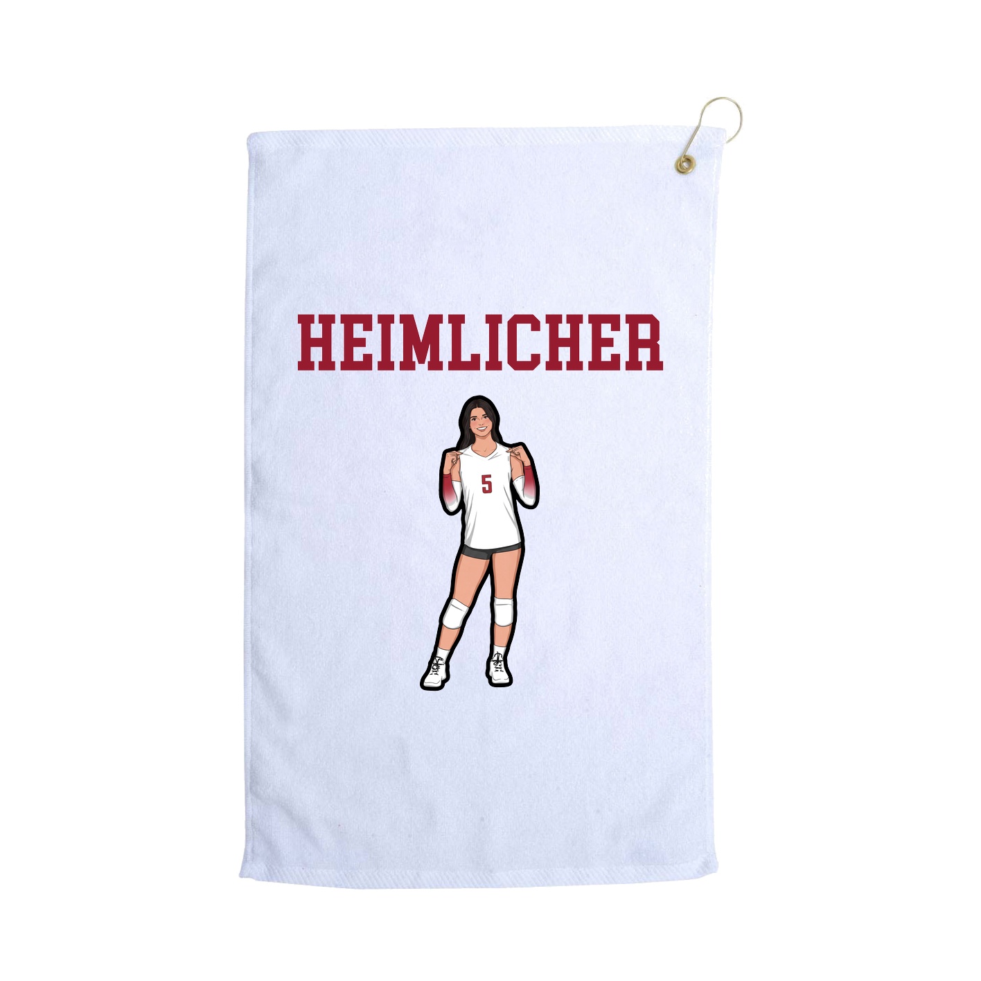 Golf Towel — Shirsey in White