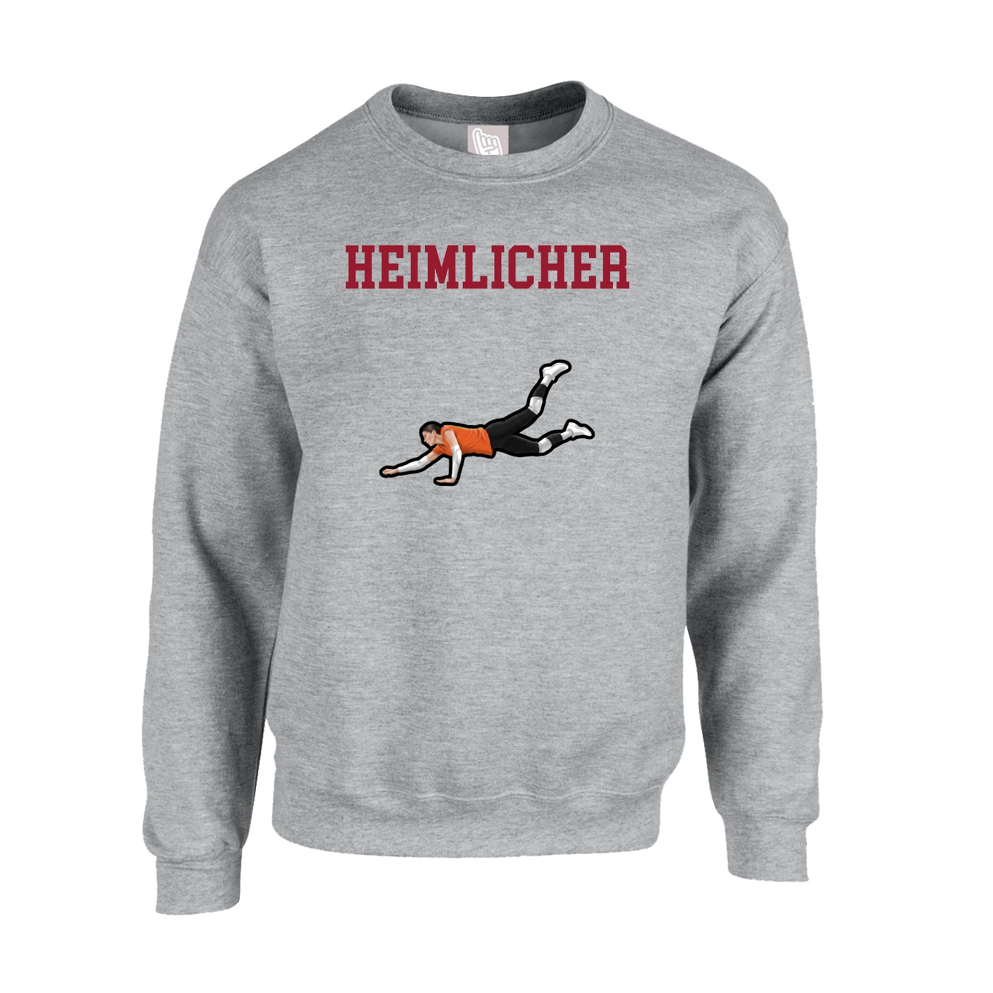Fleece Crew — Shirsey in Grey