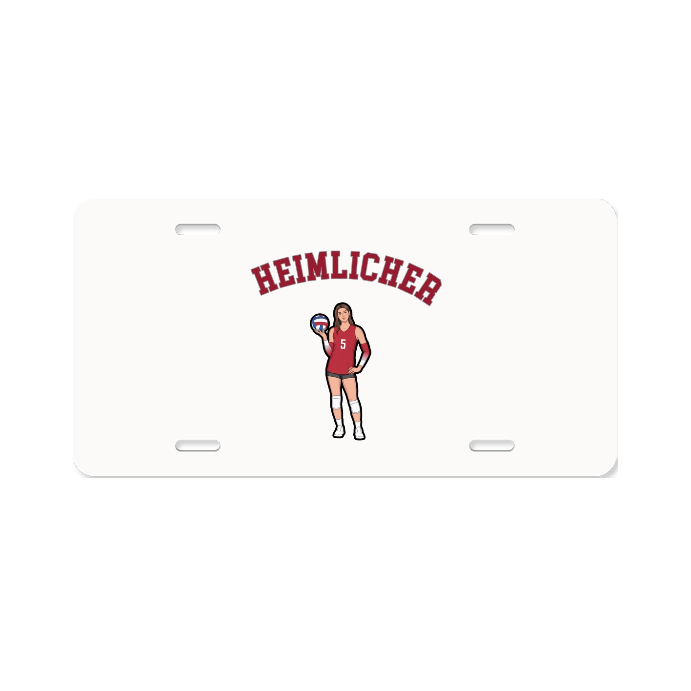 License Plate — Shirsey Arch in Classic